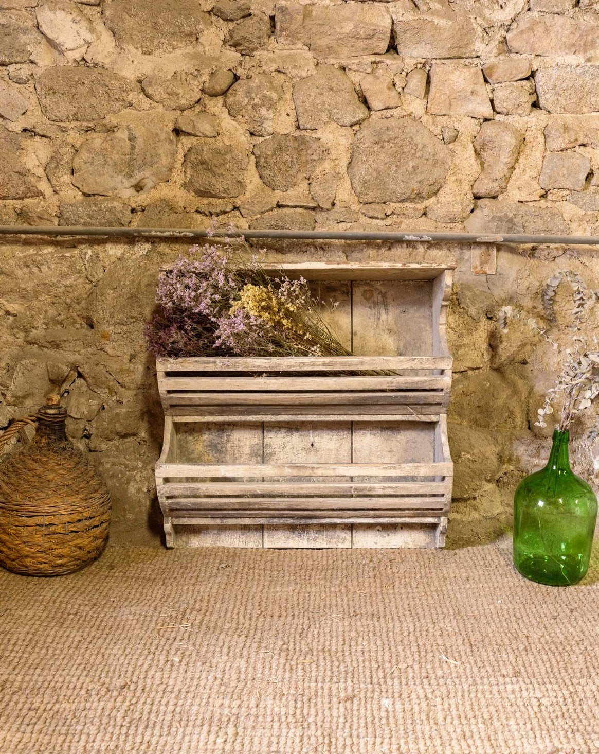 Étagère murale en bois Gaëlle N°1561 - Bon état, DEBONGOUT