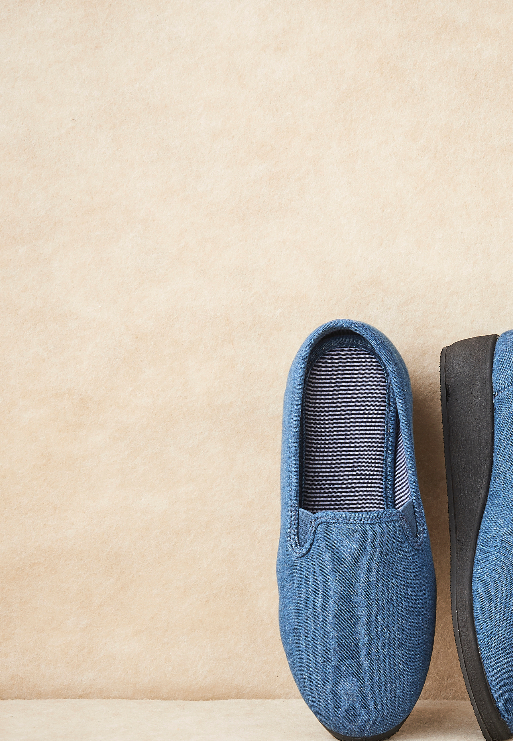 Chaussons effet jean, DAMART