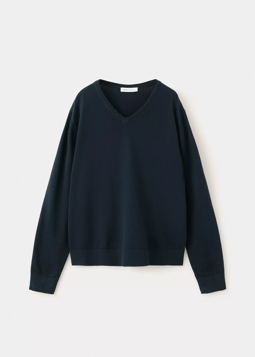 Pull-over maille fine col V, MANGO KIDS