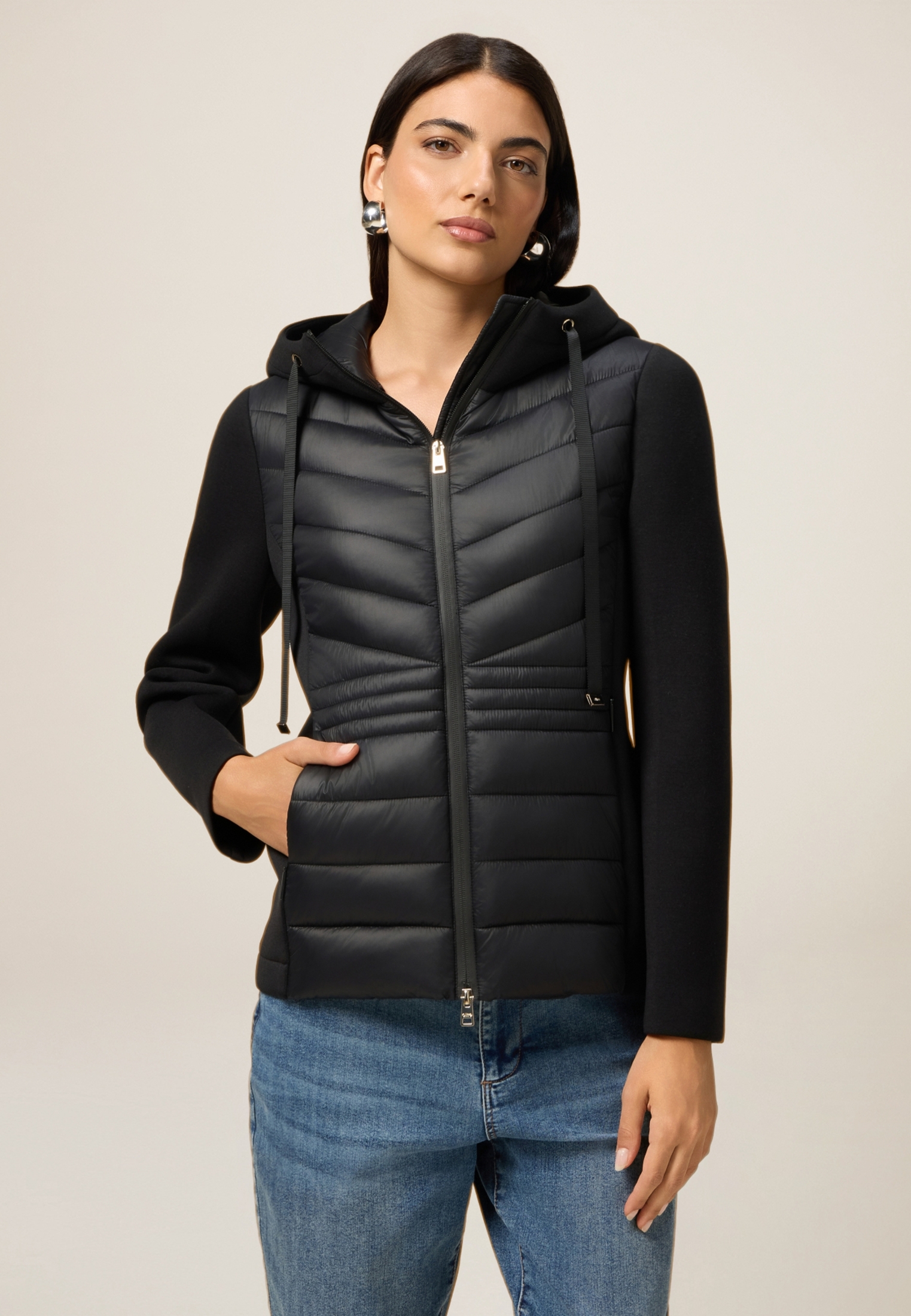 Veste matelassée légère avec détails, OLTRE
