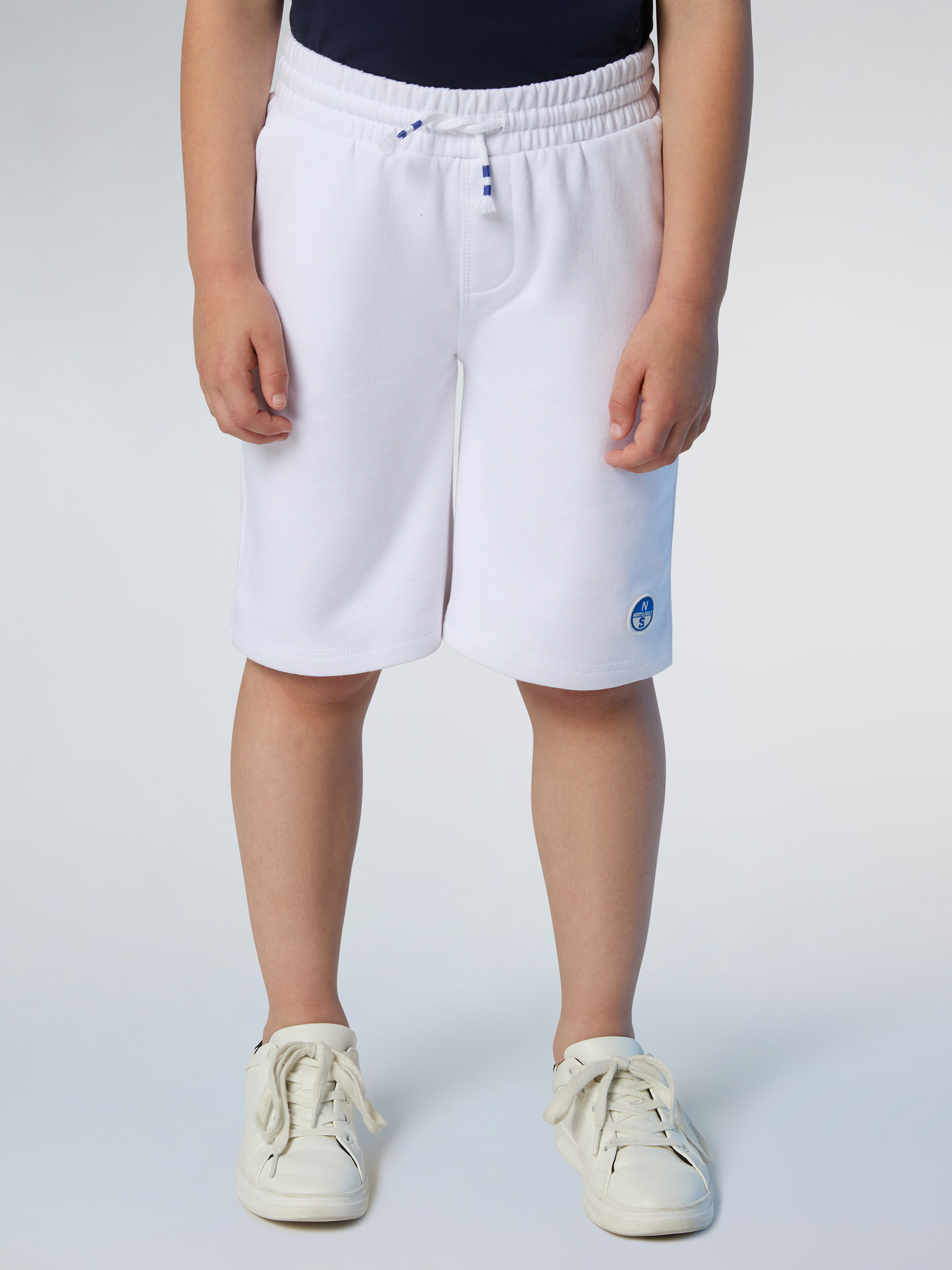 Short en sweat avec patch logo, NORTH SAILS