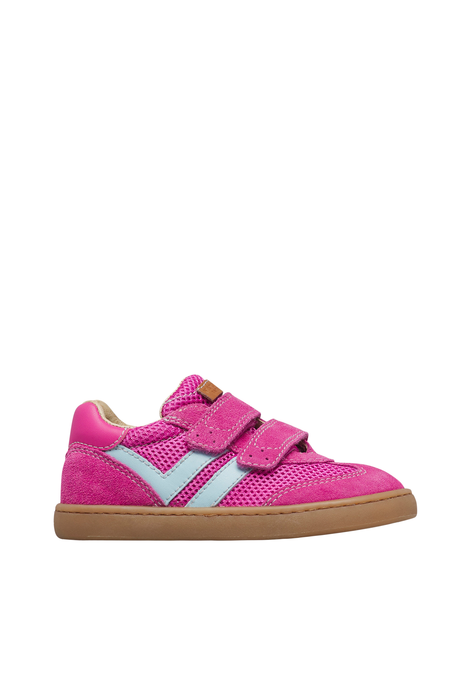 Sneakers pieds nus en cuir et tissu KEVIS 2 VL., NATURINO