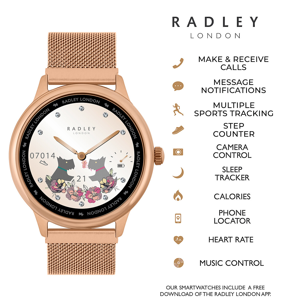 Radley store mesh watch