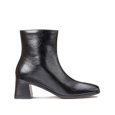 Block Heel Ankle Boots LA REDOUTE COLLECTIONS