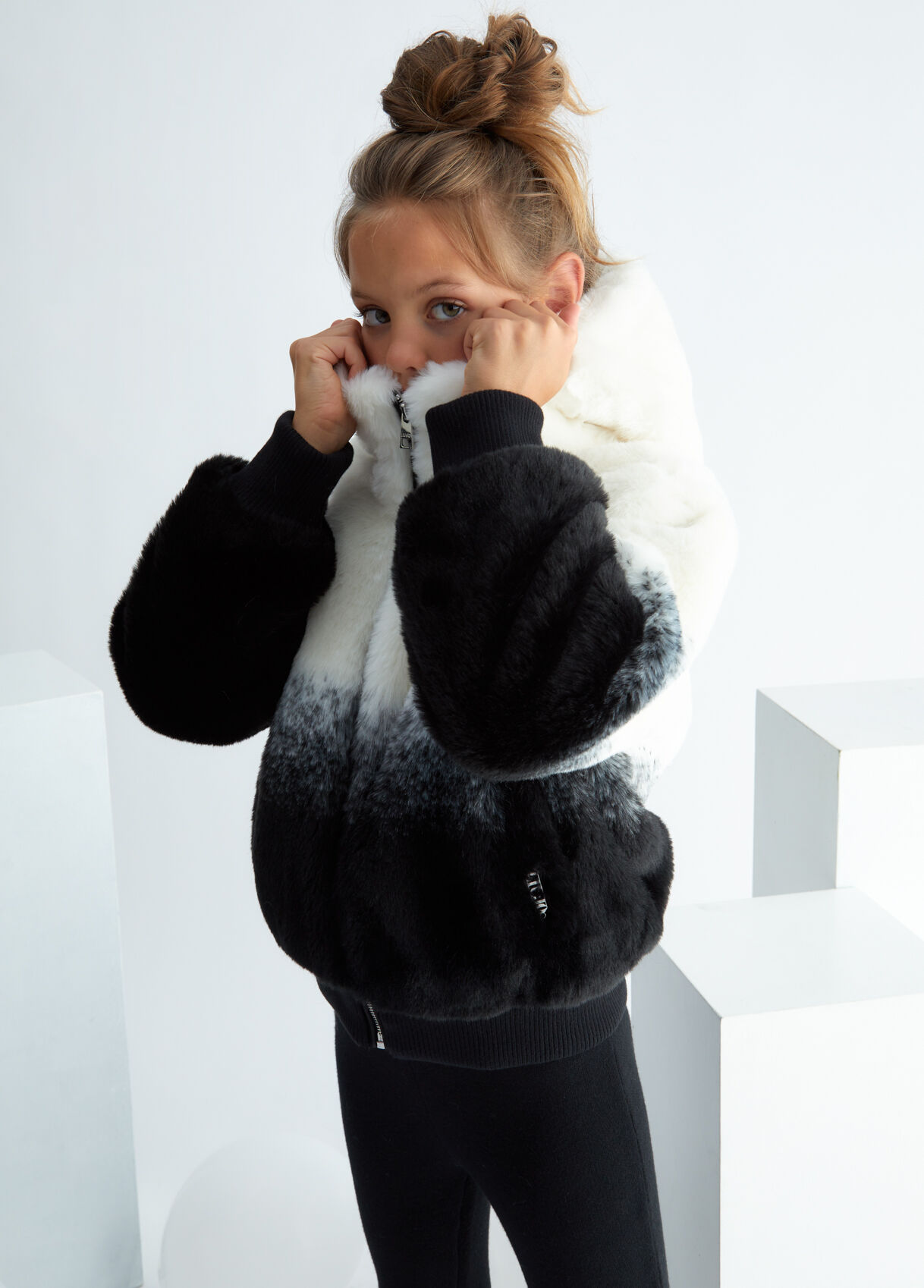 Veste imitation fourrure beurre Liu Jo La Redoute