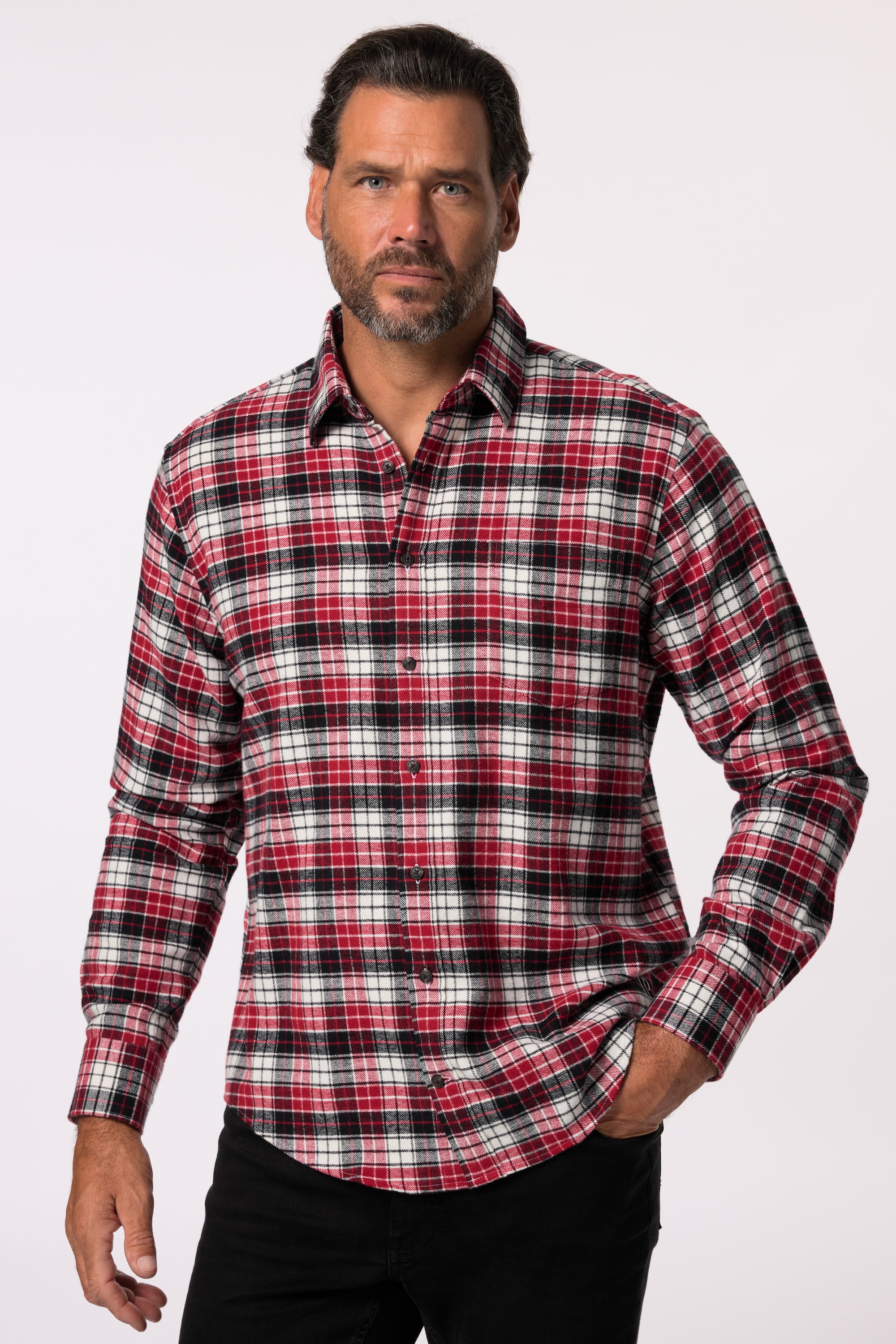 Chemise en flanelle à carreaux, JP1880