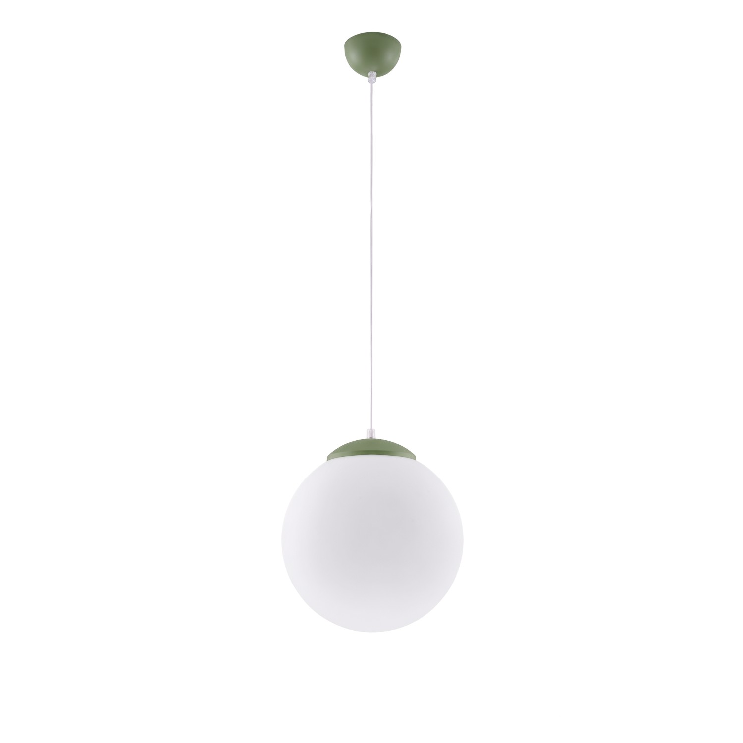 Suspension Acier Vert Olive E27 1 Ugo, EDEN
