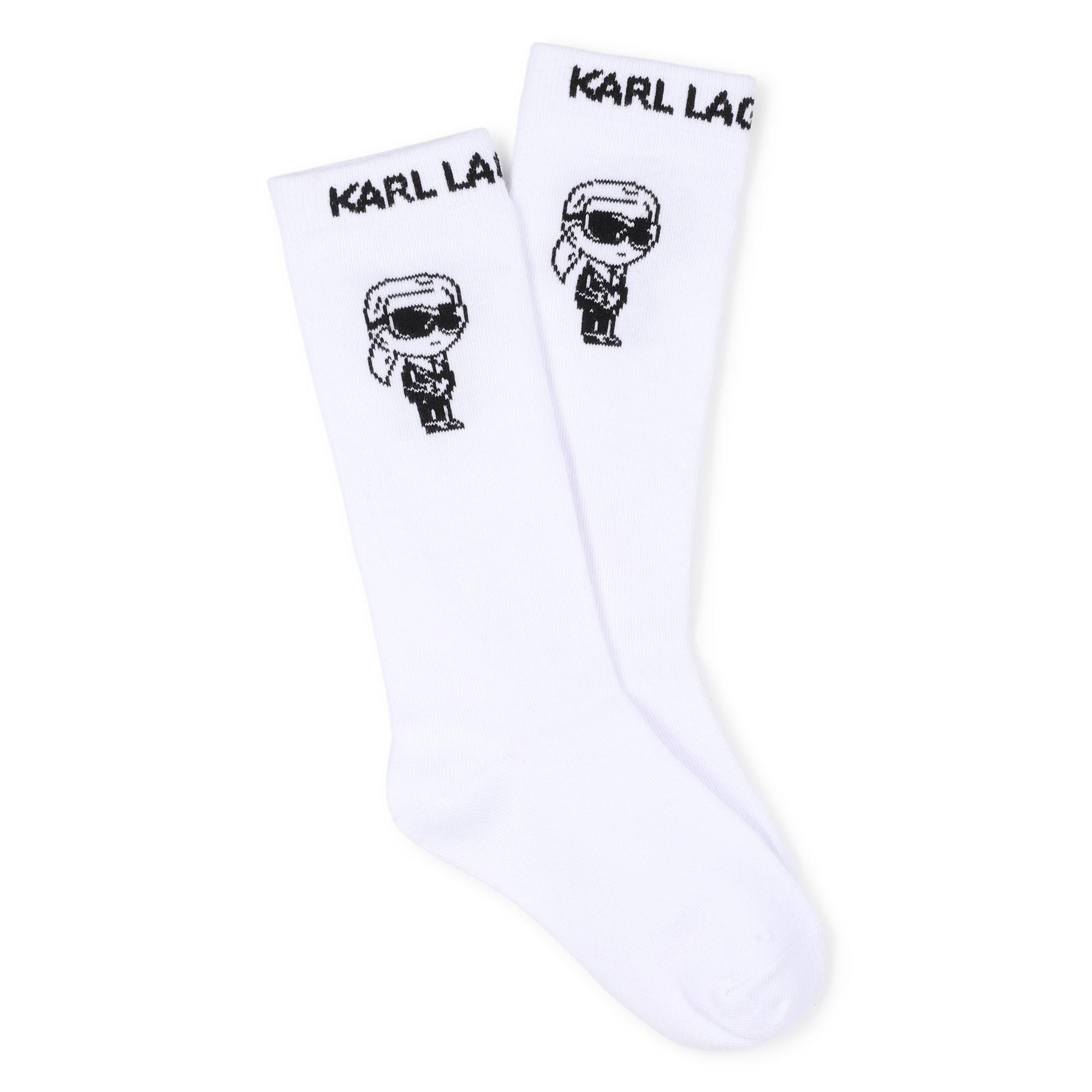 Chaussettes hautes imprimées, KARL LAGERFELD KIDS