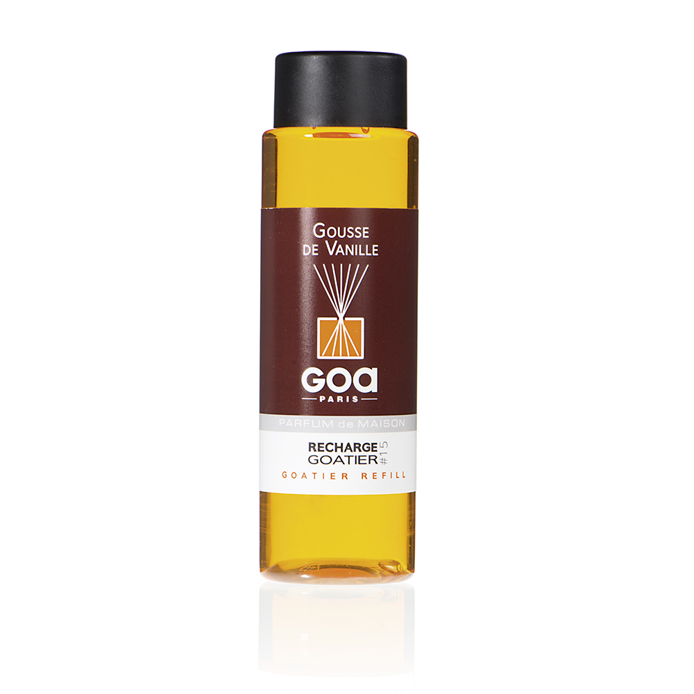 Parfum d'intérieur - Recharge gousse de vanille 250 ml, GOA