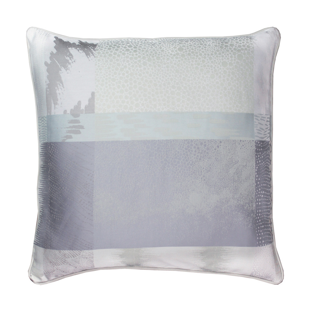 Housse de coussin pur coton MILLE MATIERES, GARNIER-THIEBAUT