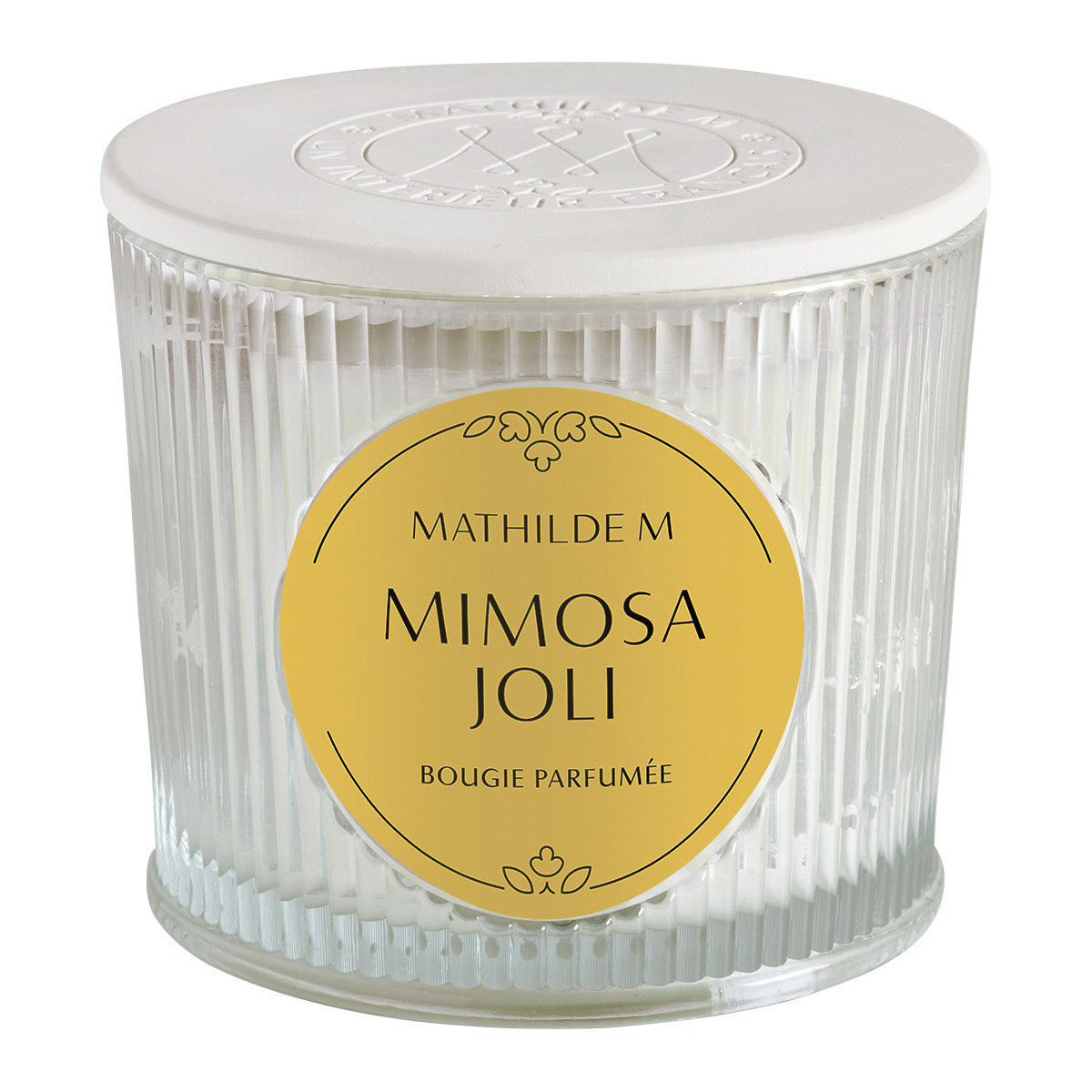 Bougie parfumée 400 g - Mimosa Joli, MATHILDE M