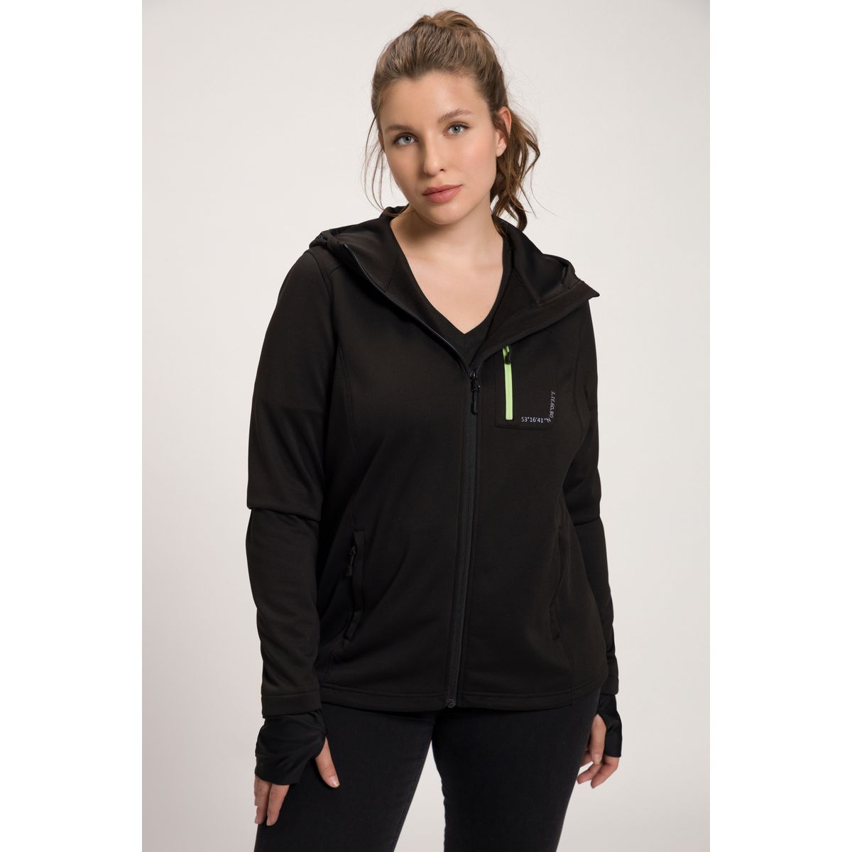 Veste sport best sale molleton femme