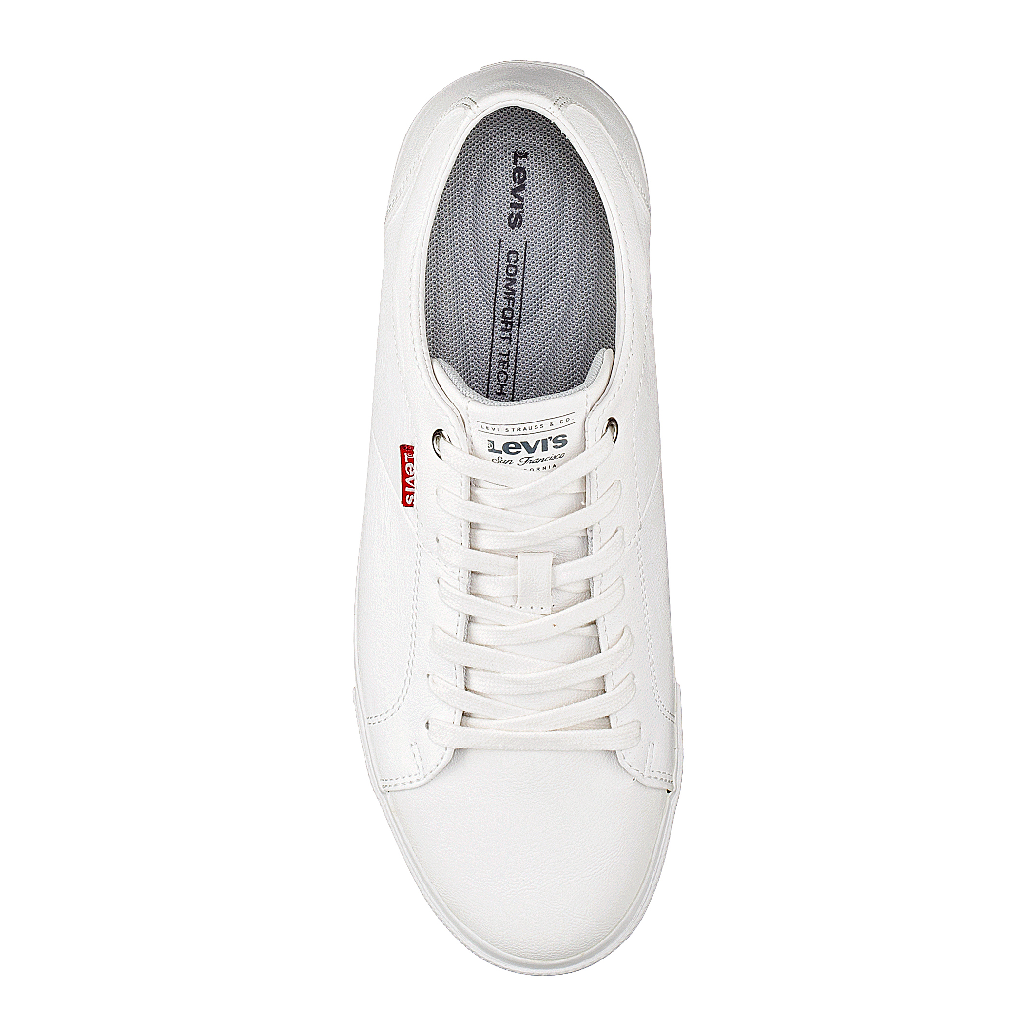 levi's woods sneakers white