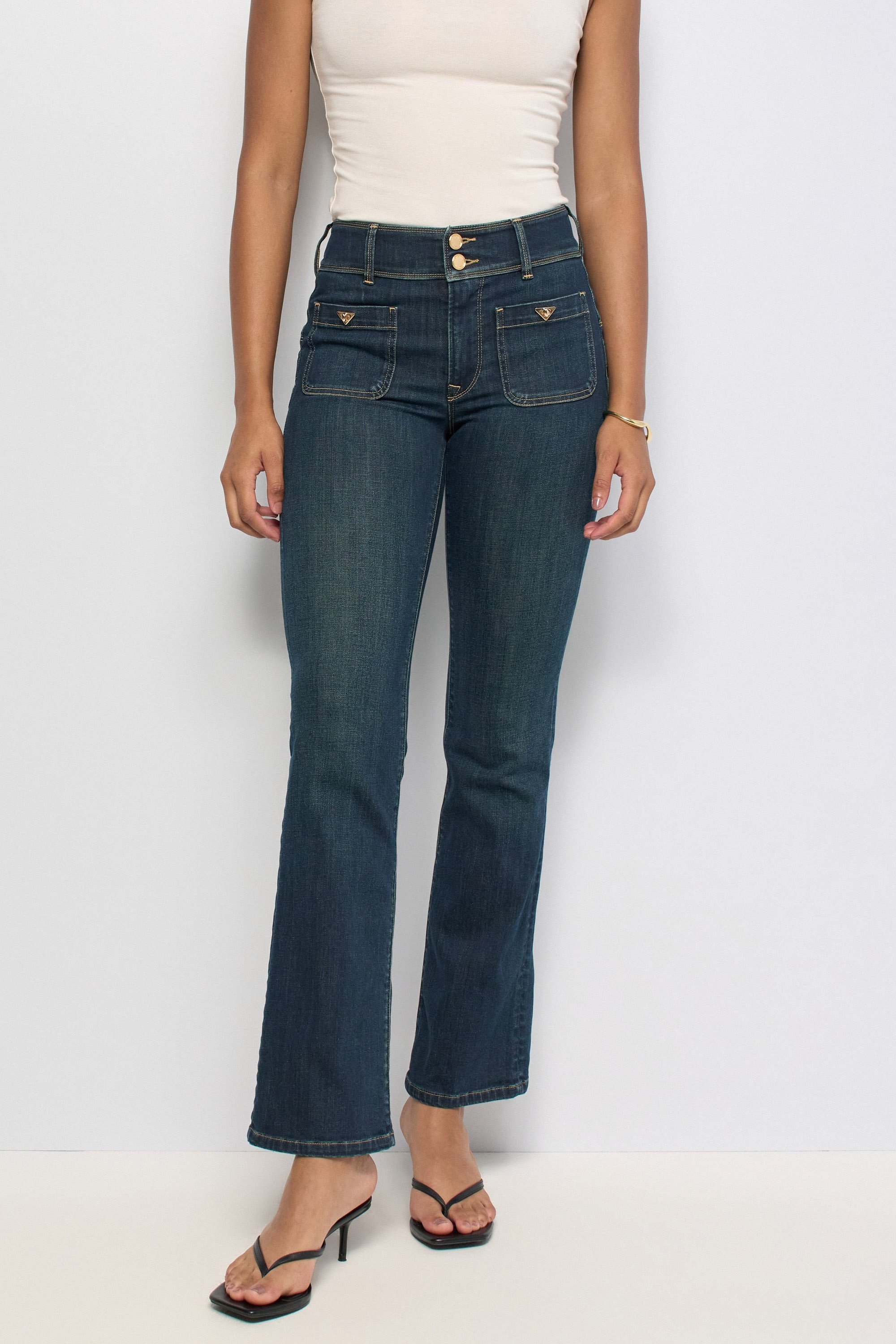 JEAN SECRET PUSH IN BOOTCUT, SALSA JEANS