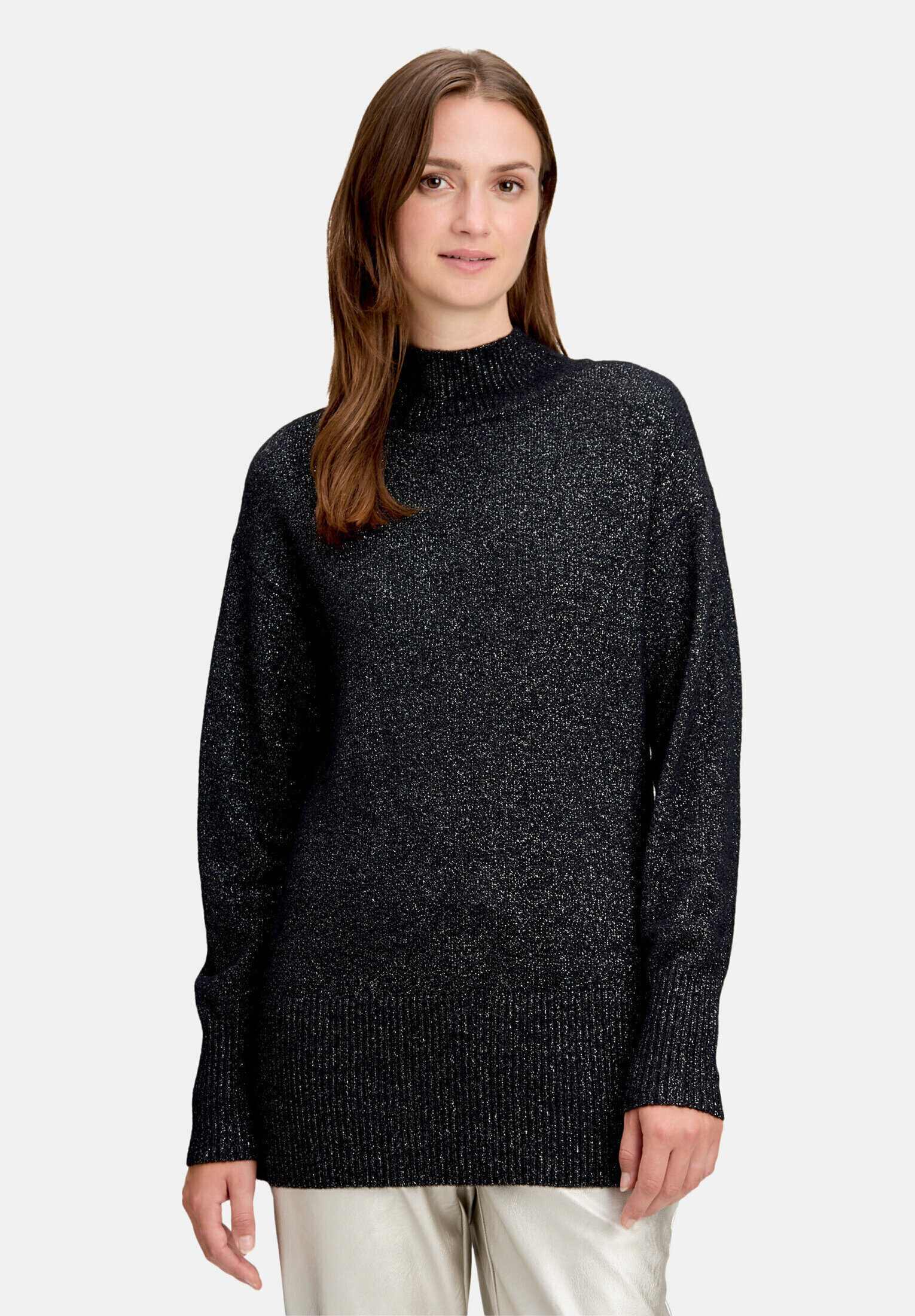 Pull-over en maille à fils de fil textile, BETTY & CO