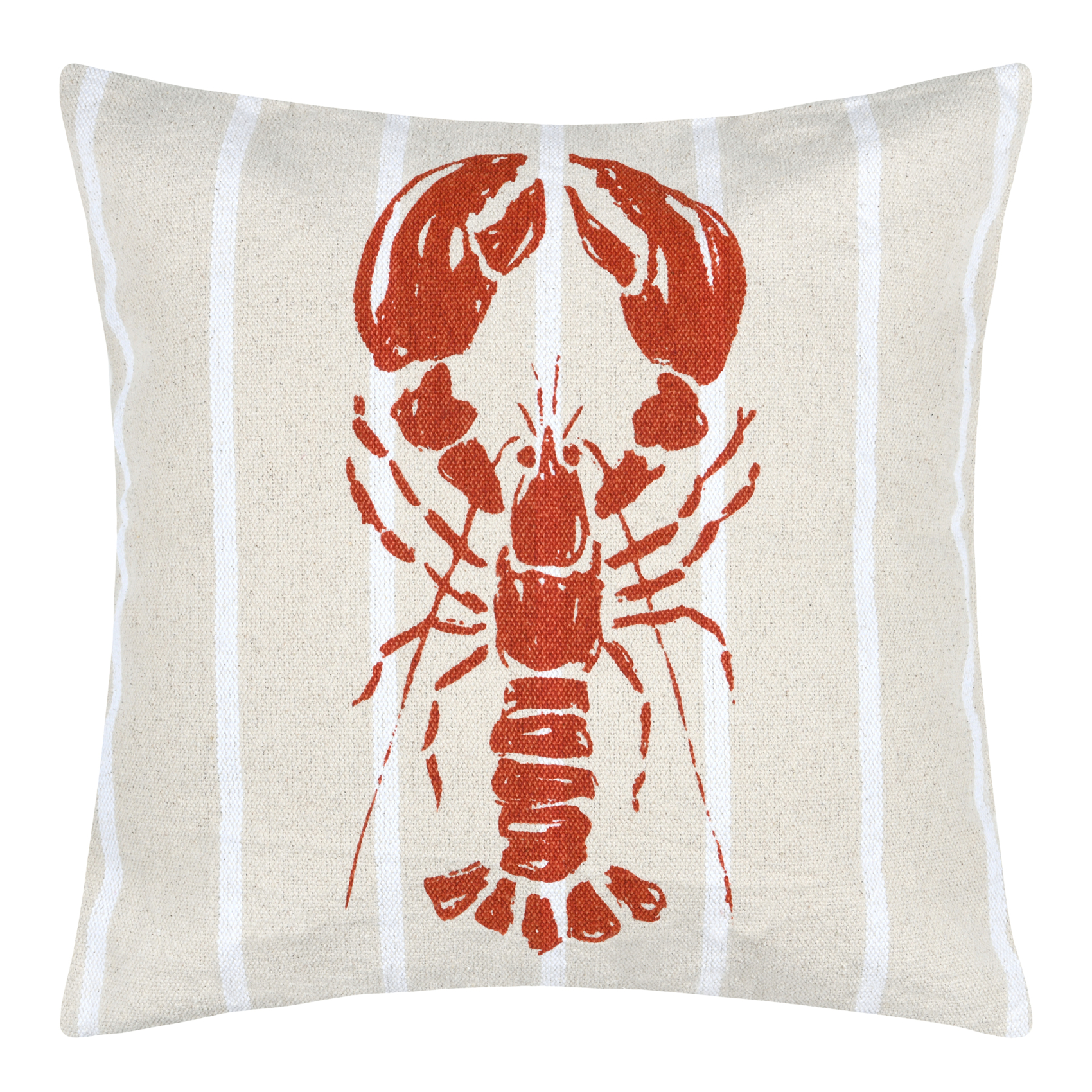 Coussin coton motif homard, LOVELY CASA