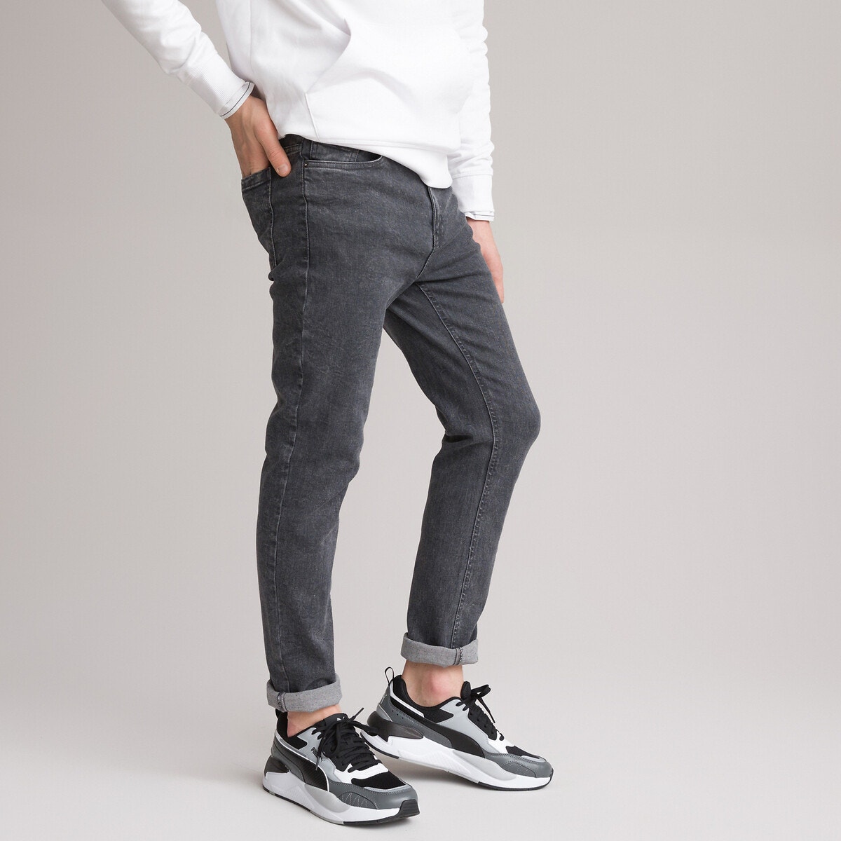 Pantalon slim outlet ado garçon