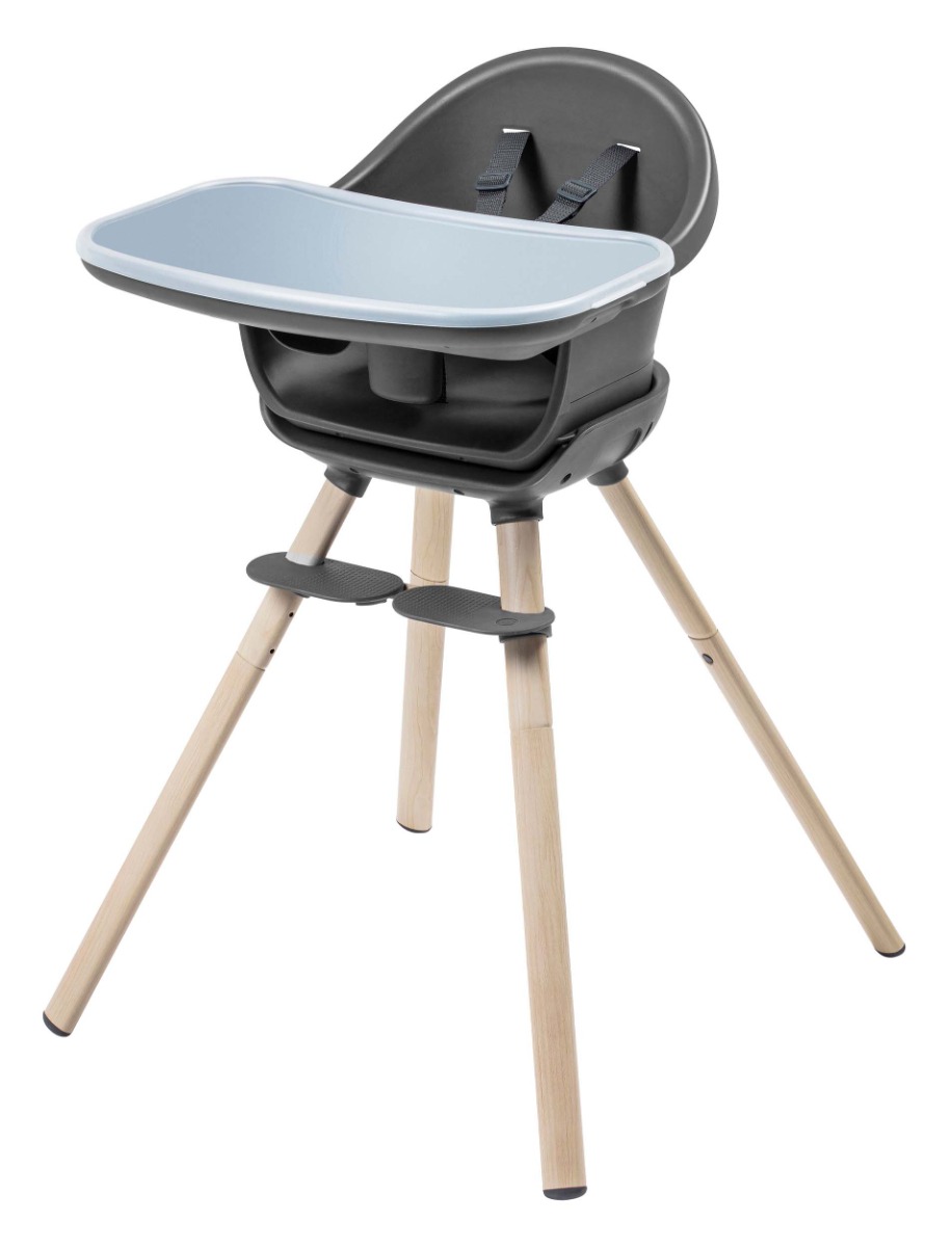 Chaise haute évolutive Moa, 8 en 1 (Chaise Haute/réhausseur/tabouret/bureau), MAXI COSI