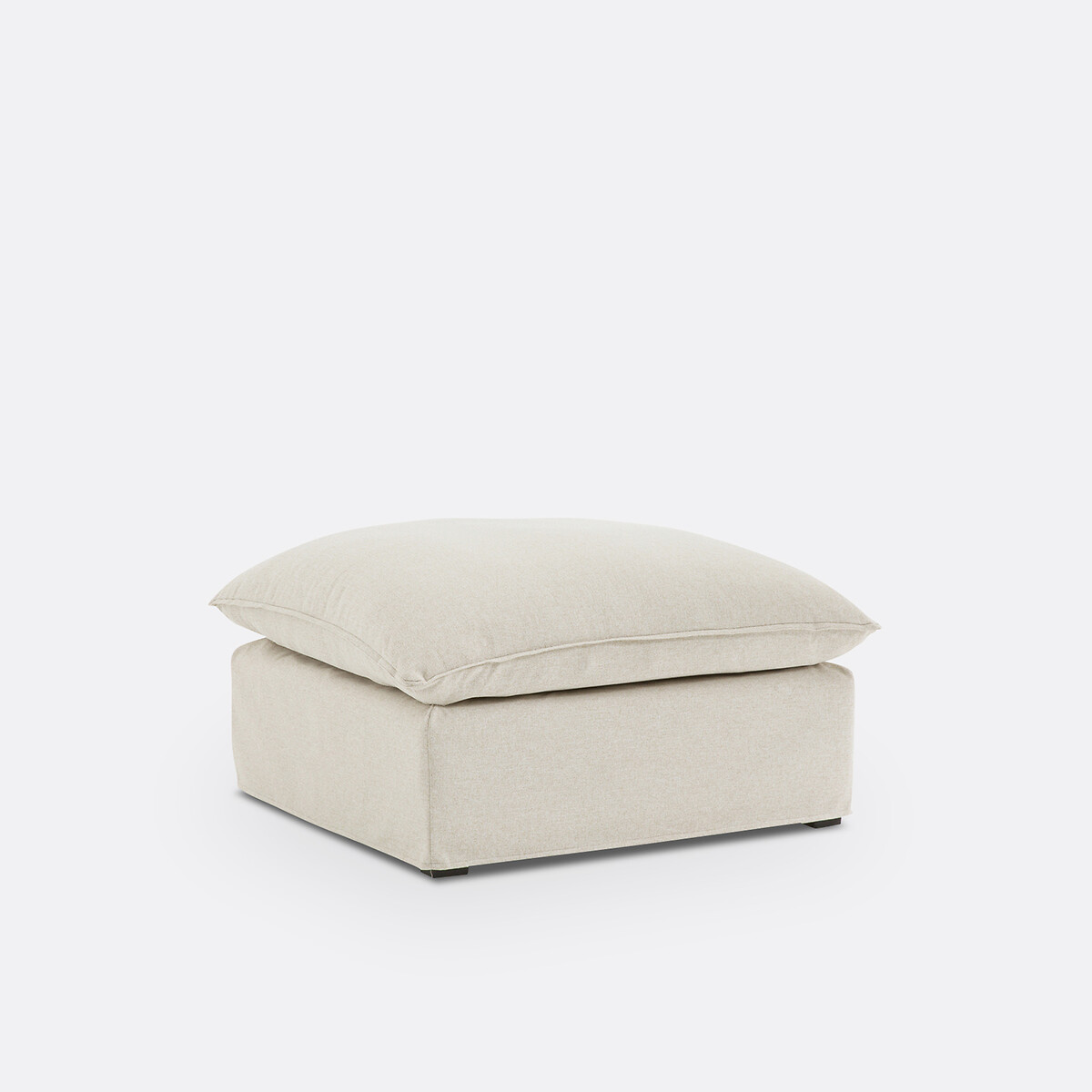 Pouf, sfoderabile, poliestere, ODNA, LA REDOUTE INTERIEURS