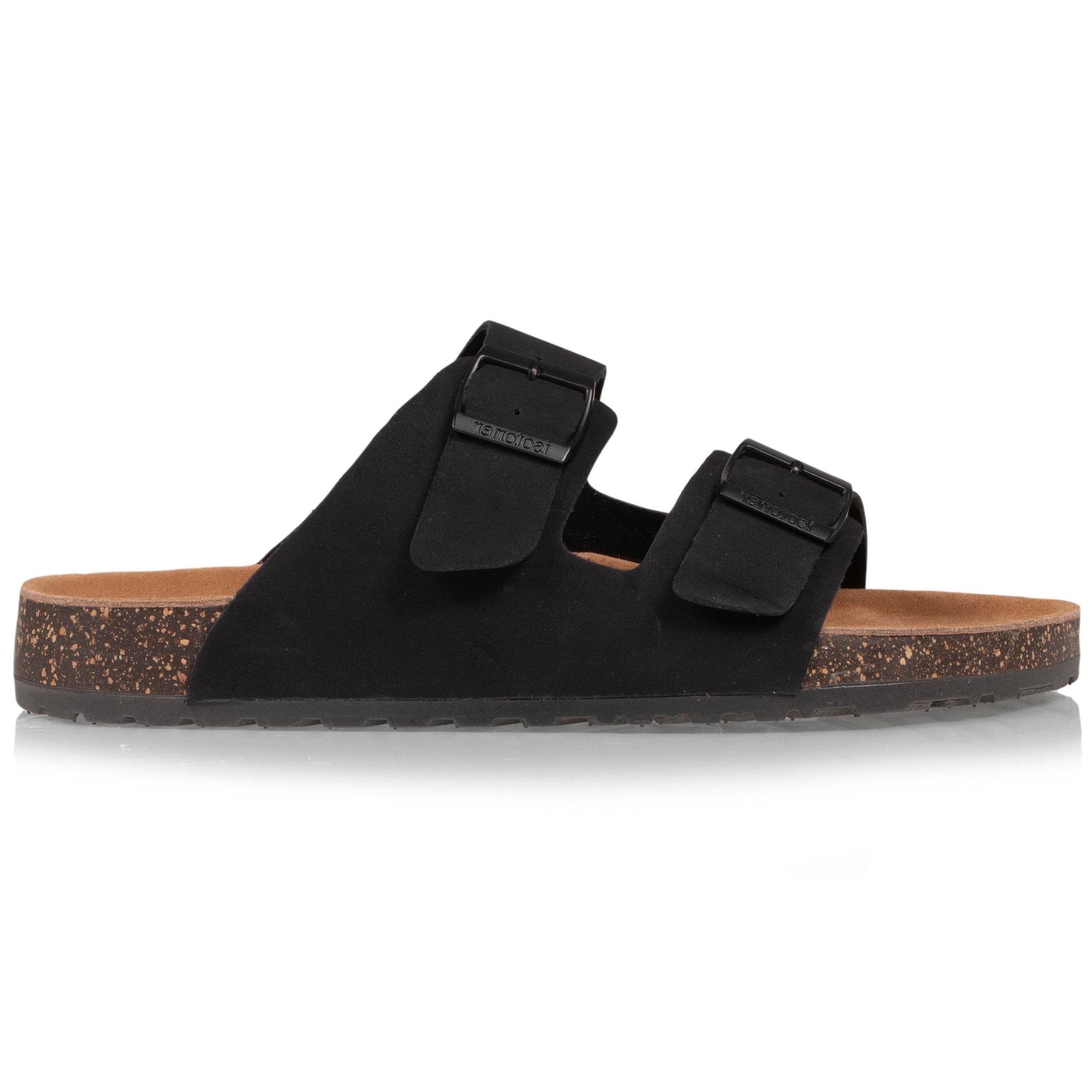 Sandales à brides ultra confortables, semelle intérieure cuir, ISOTONER