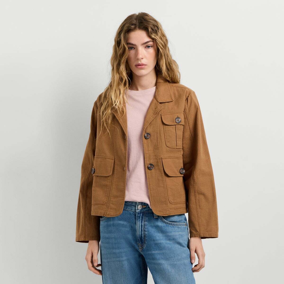 Veste Avec Col Chemise, PEPE JEANS