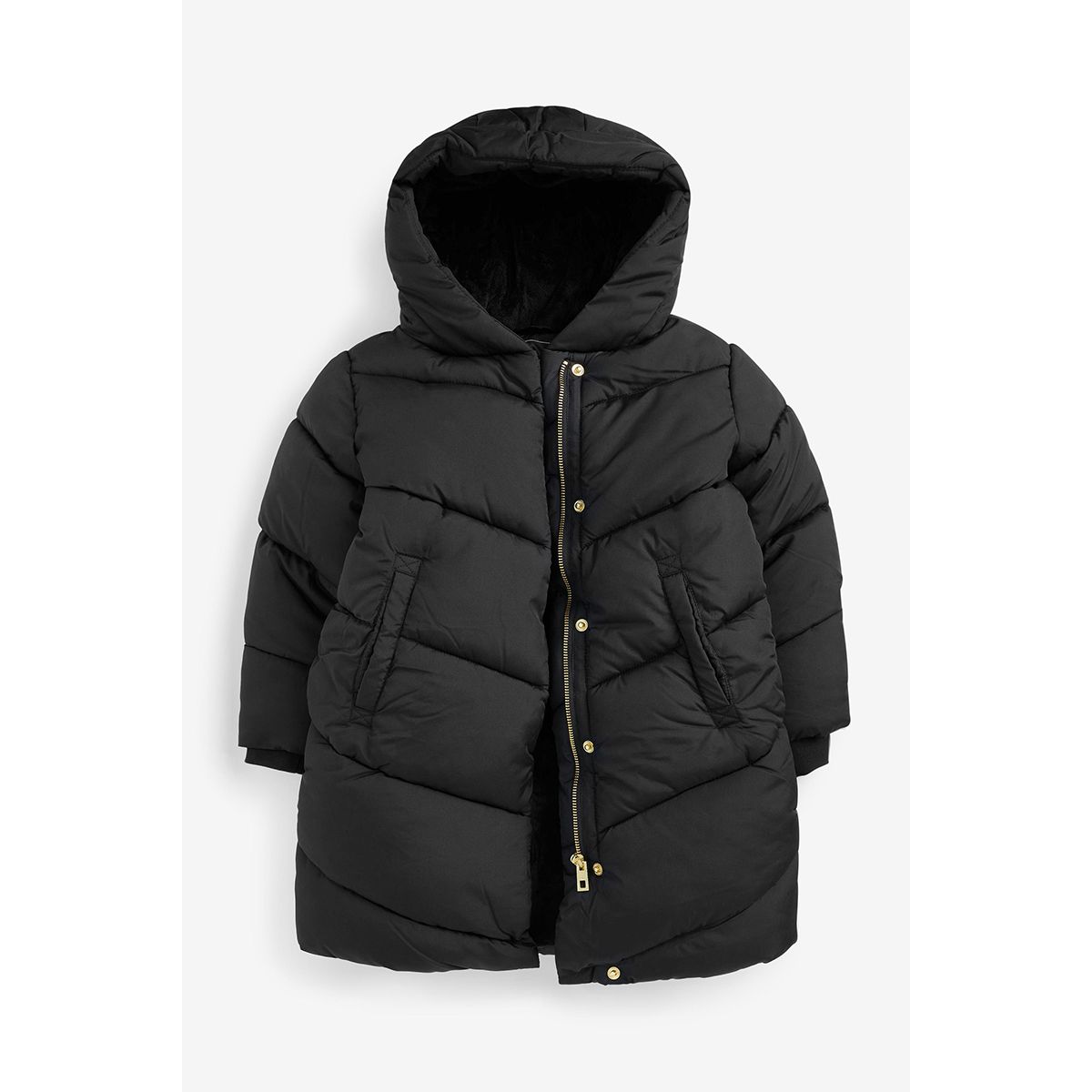 Parka matelassée à capuche réversible