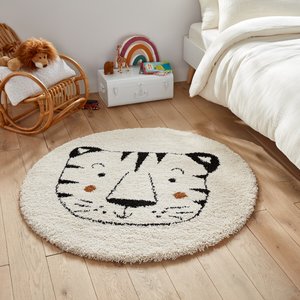 Runder Teppich Lillio für Kinder, Tigermotiv LA REDOUTE INTERIEURS image