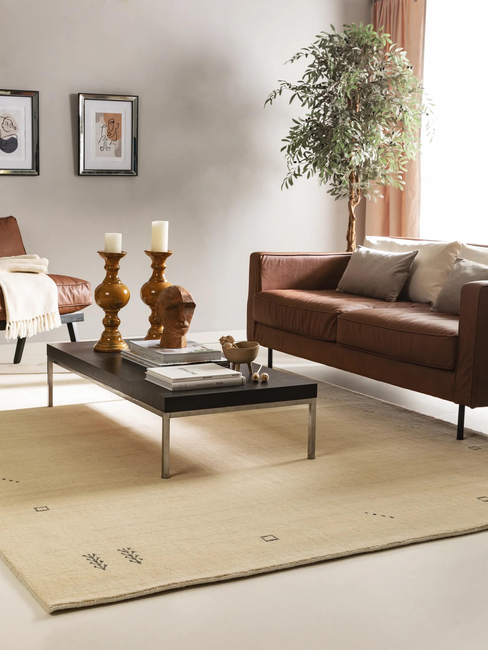 Tapis de laine tissé main JAMAL, BENUTA 