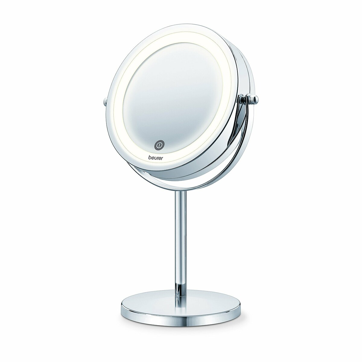Illuminated Adjustable Cosmetic Standing Mirror