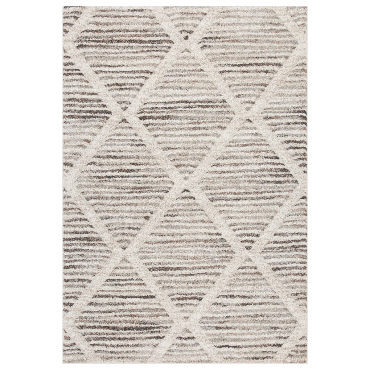 Tapis déco intérieur style berbère losanges TUNIS, FUTURE HOME