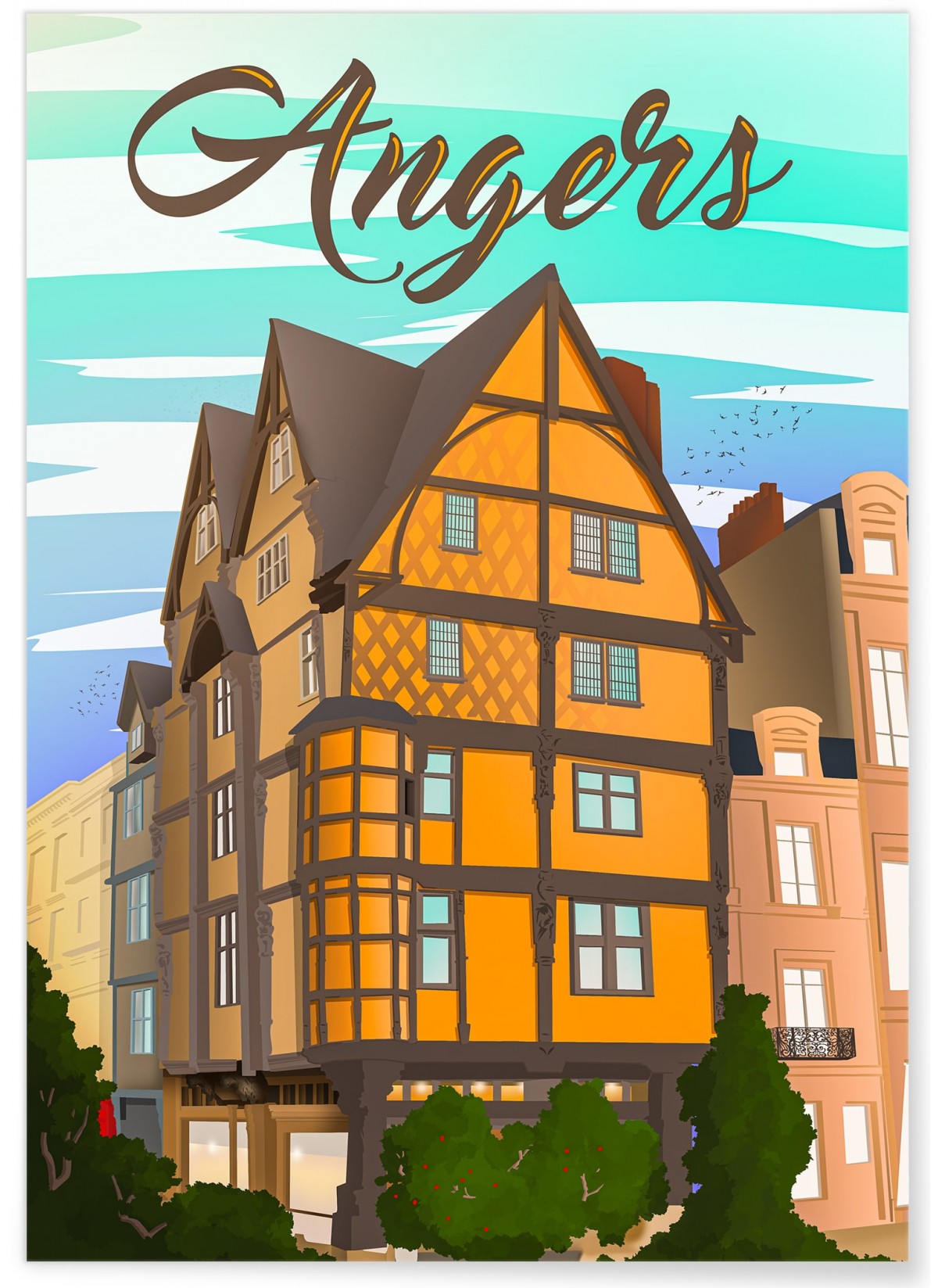 Affiche ville Angers, L'AFFICHERIE