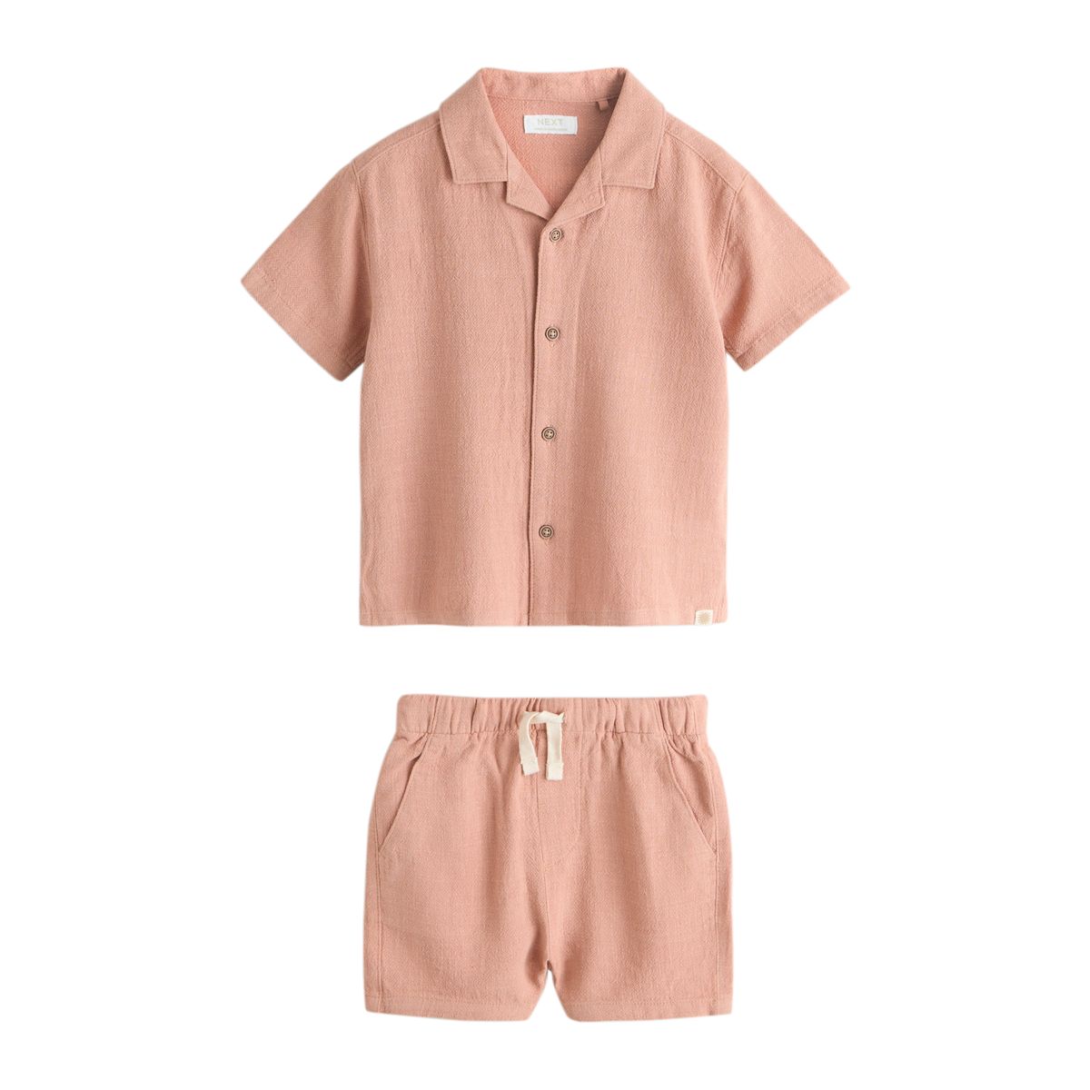 Ensemble chemise à manches courtes et short, NEXT