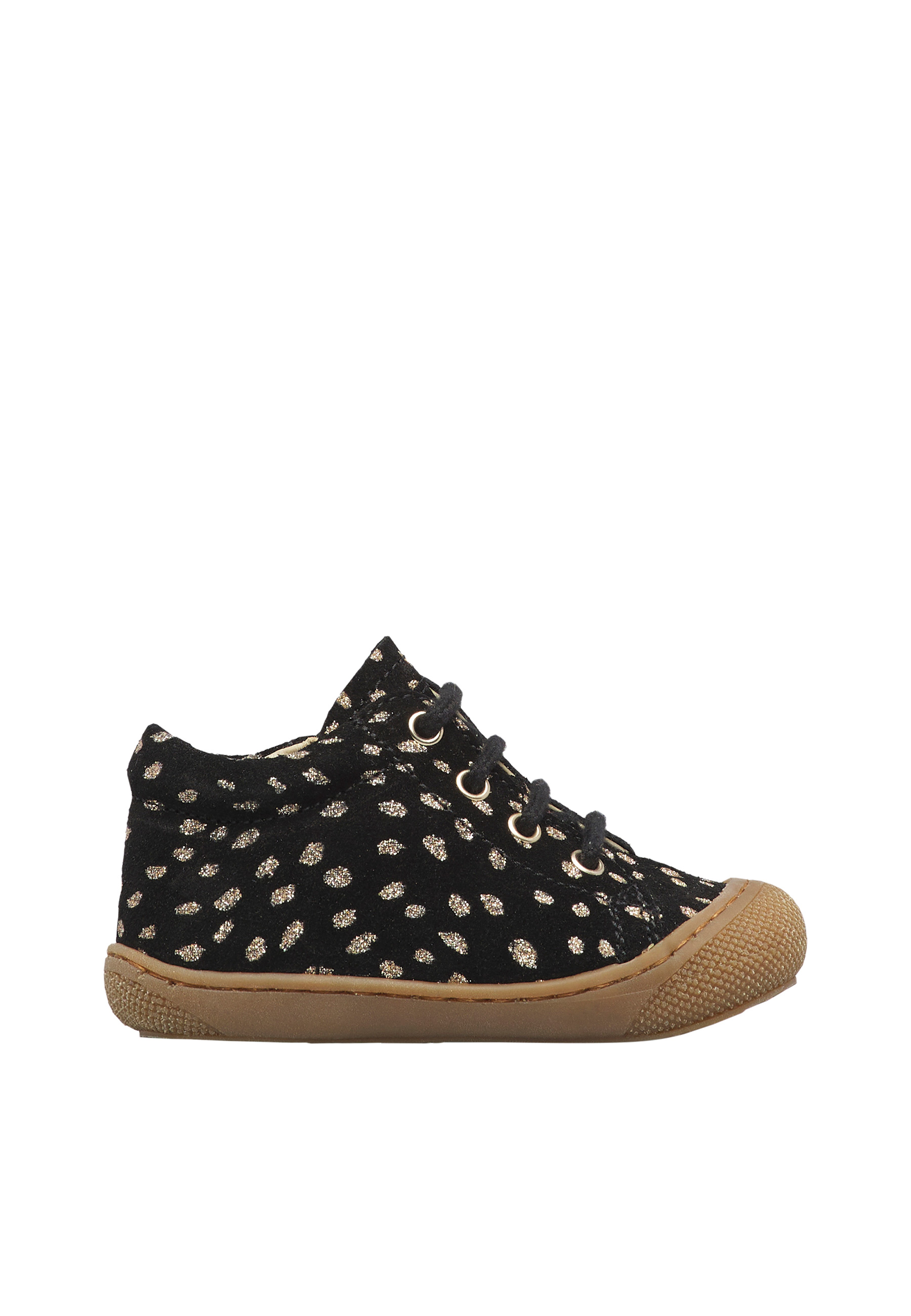 Chaussures premiers pas en suède avec fermeture éclair COCOON ZIP, NATURINO