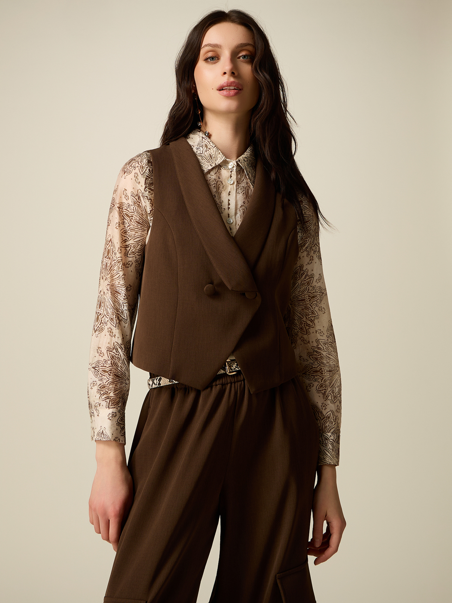 Gilet court sur mesure, OLTRE