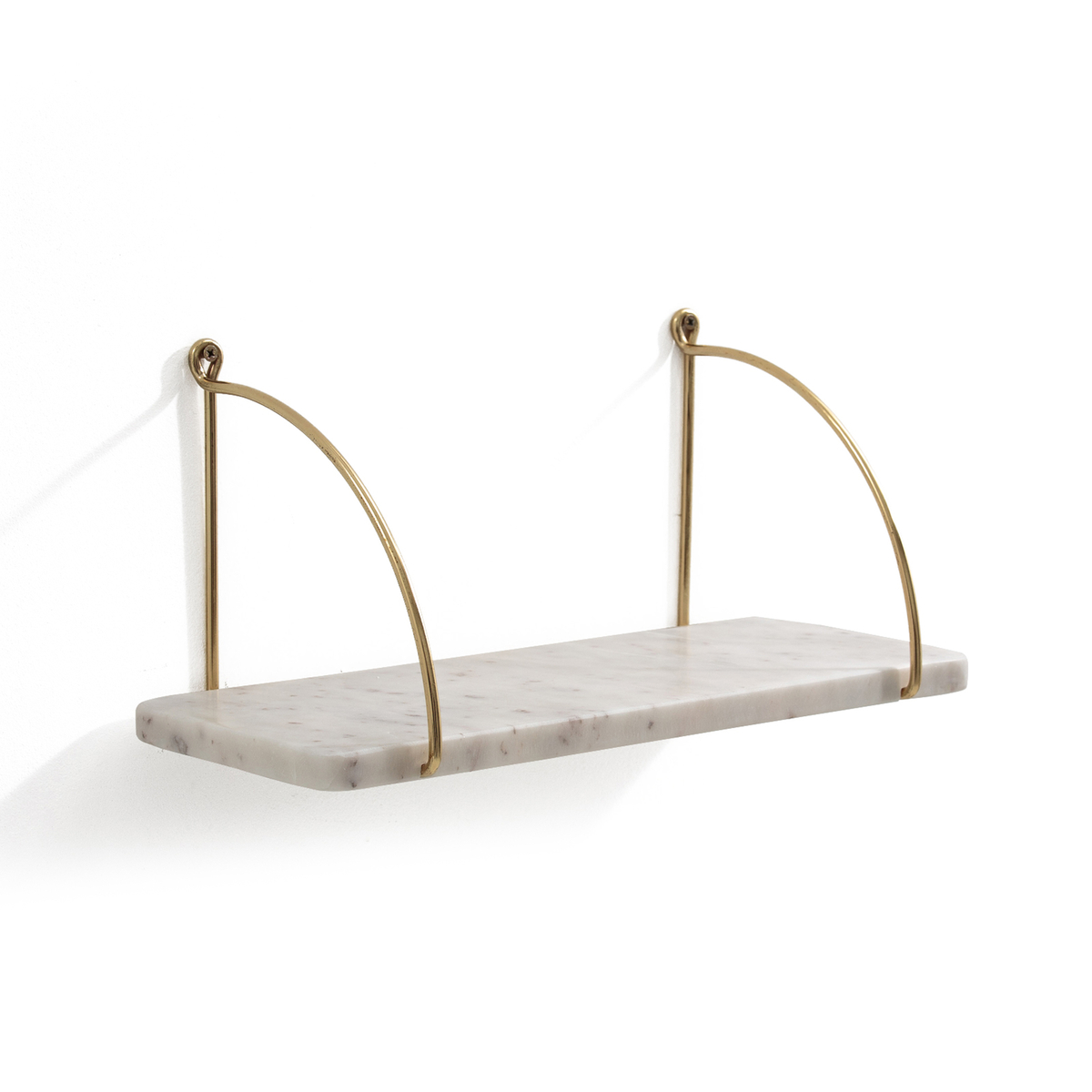 Product photograph of Fitia Marble Wall Shelf from La Redoute UK