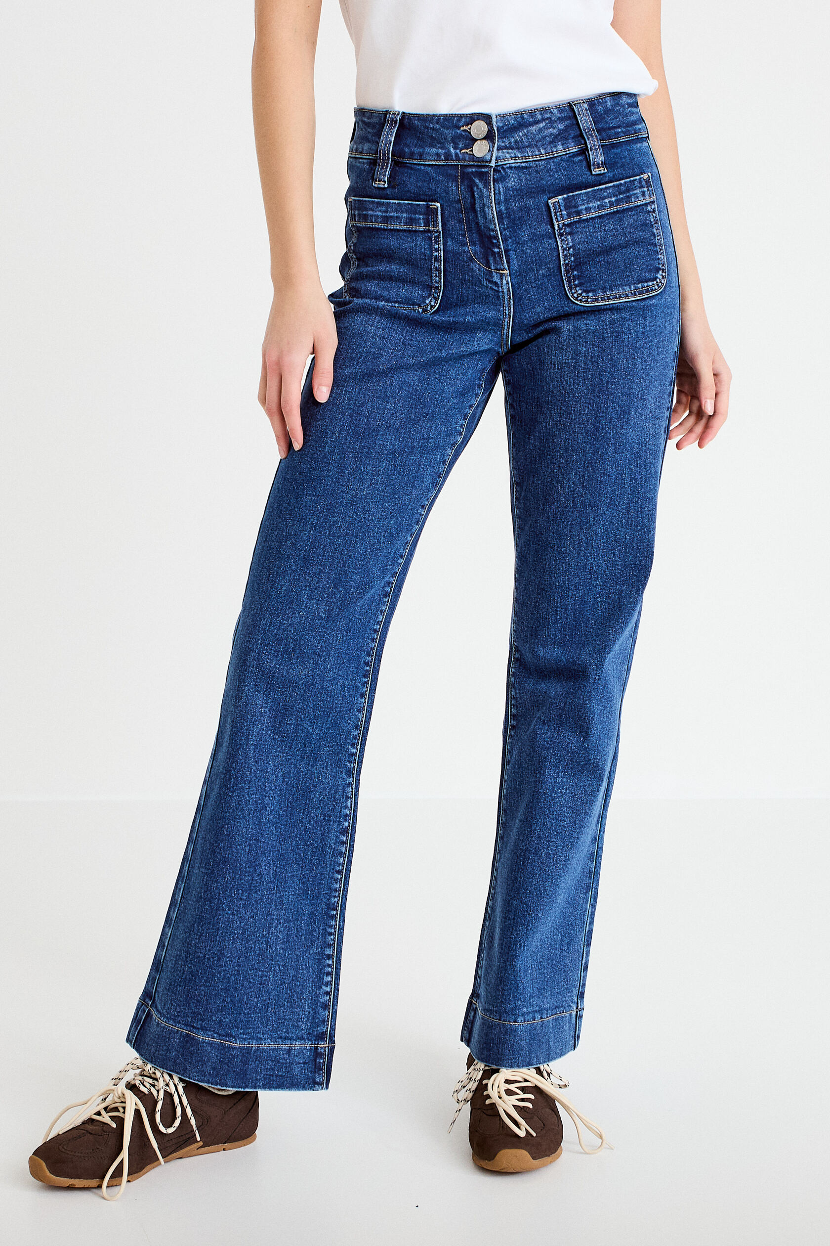 Jean bootcut taille haute, CACHE CACHE