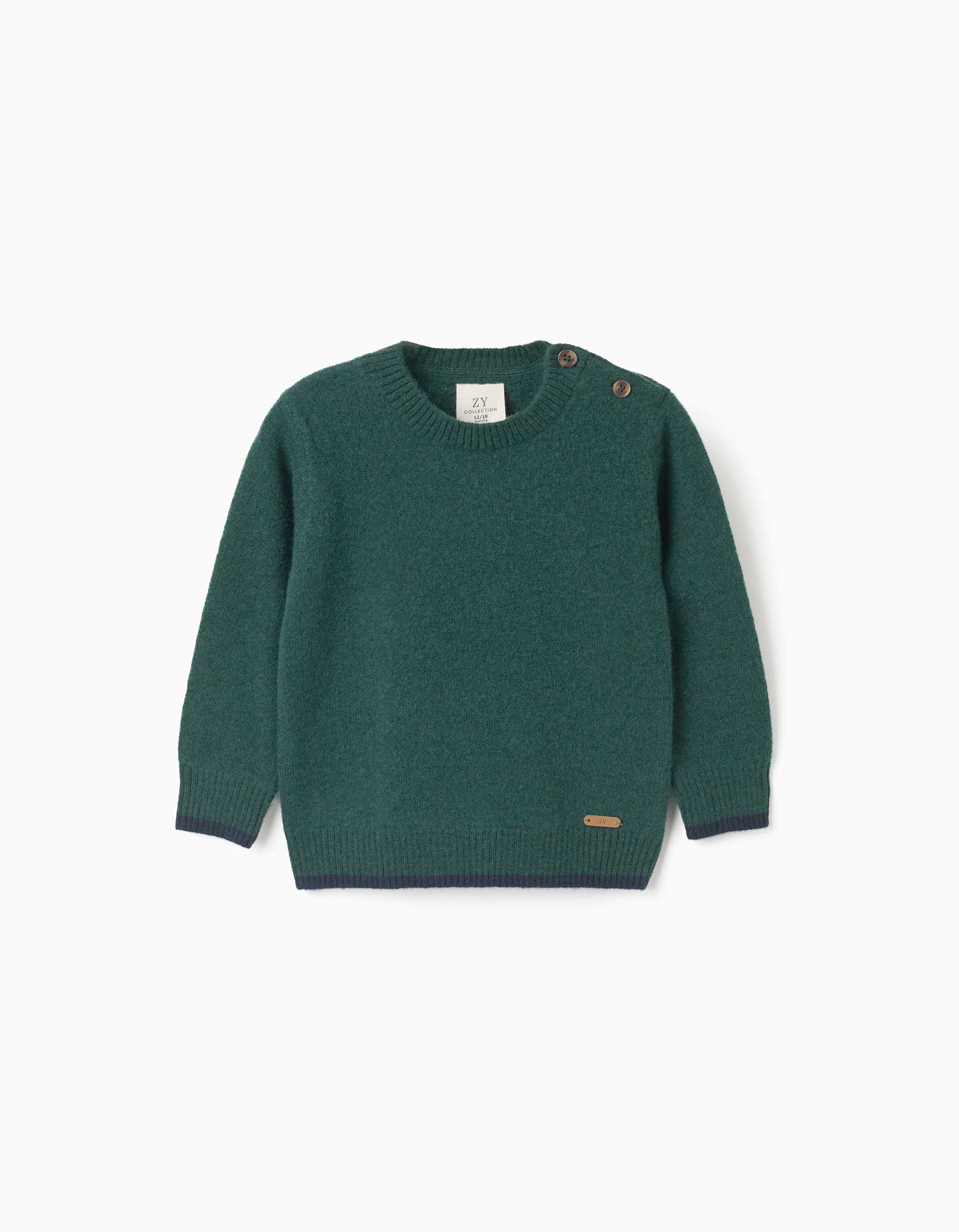Pull en laine mélangée B&S, ZIPPY