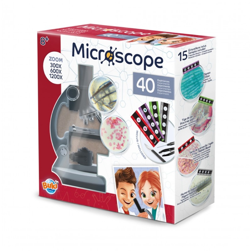 Microscope 40 expériences, BUKI FRANCE