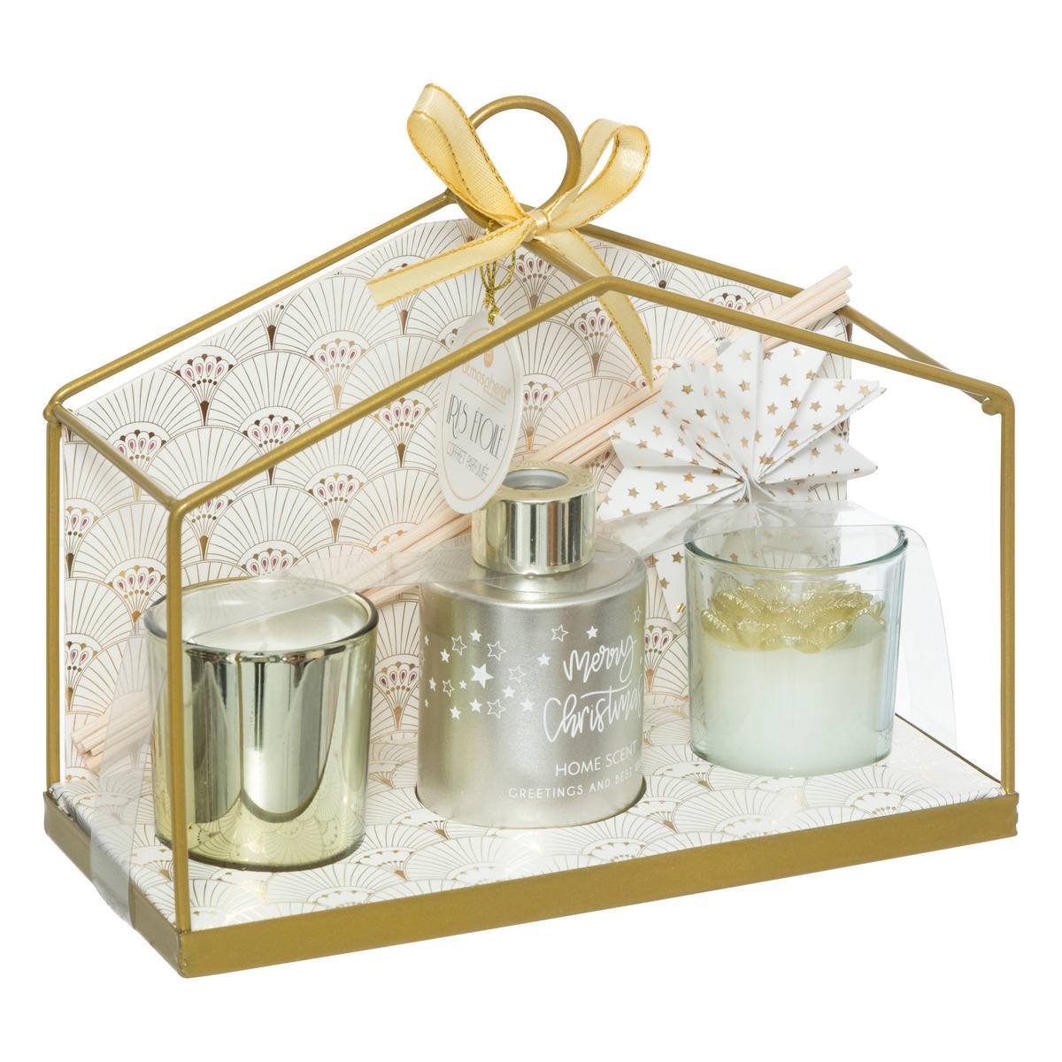 Coffret maison irisée étoile, FEERIC LIGHTS & CHRISTMAS