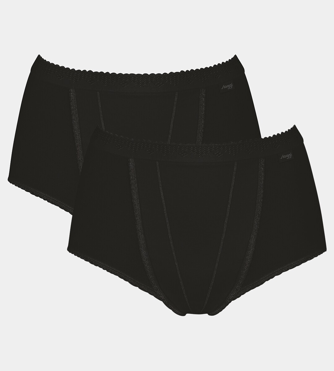 Lote de 2 cuecas maxi Control ventre liso, SLOGGI
