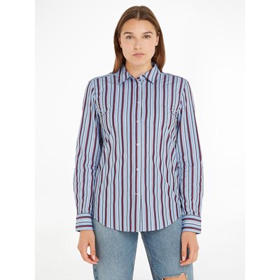 Chemise rayée, manches longues TOMMY HILFIGER