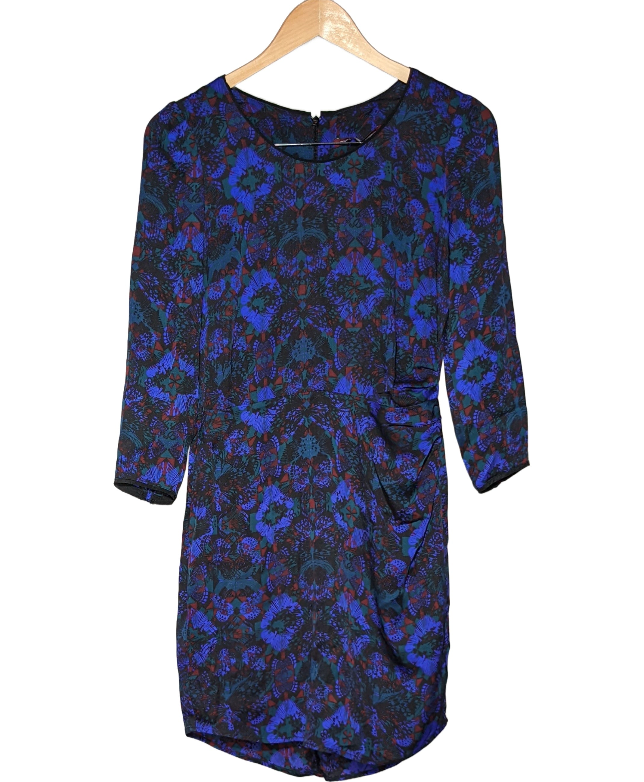 Robe Moulante Bleue Comptoir Des Cotonniers Taille 38 - Parfaite Pour Soirée Ou Cocktail