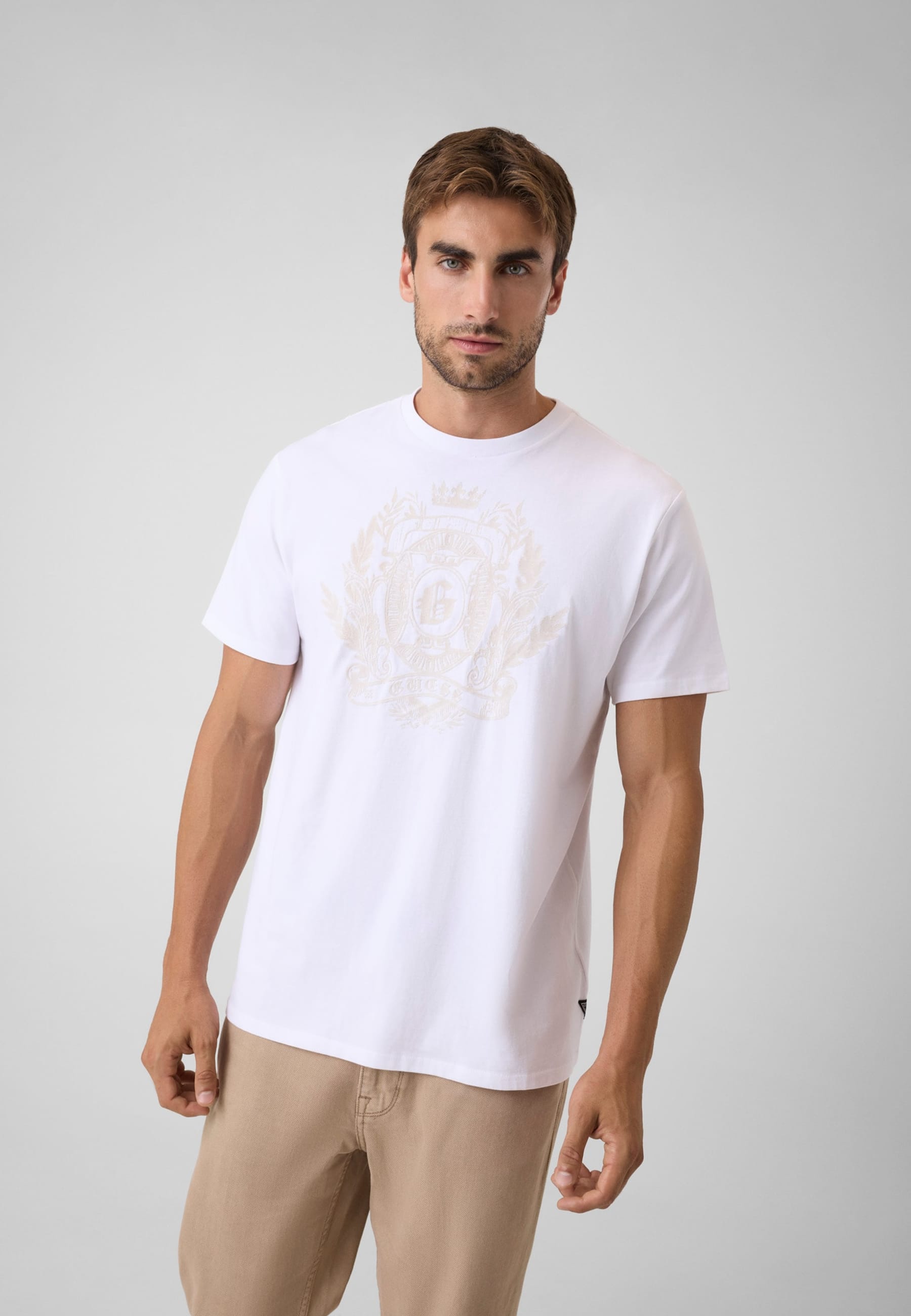 T-Shirt Avec Logo Imprimé, GUESS