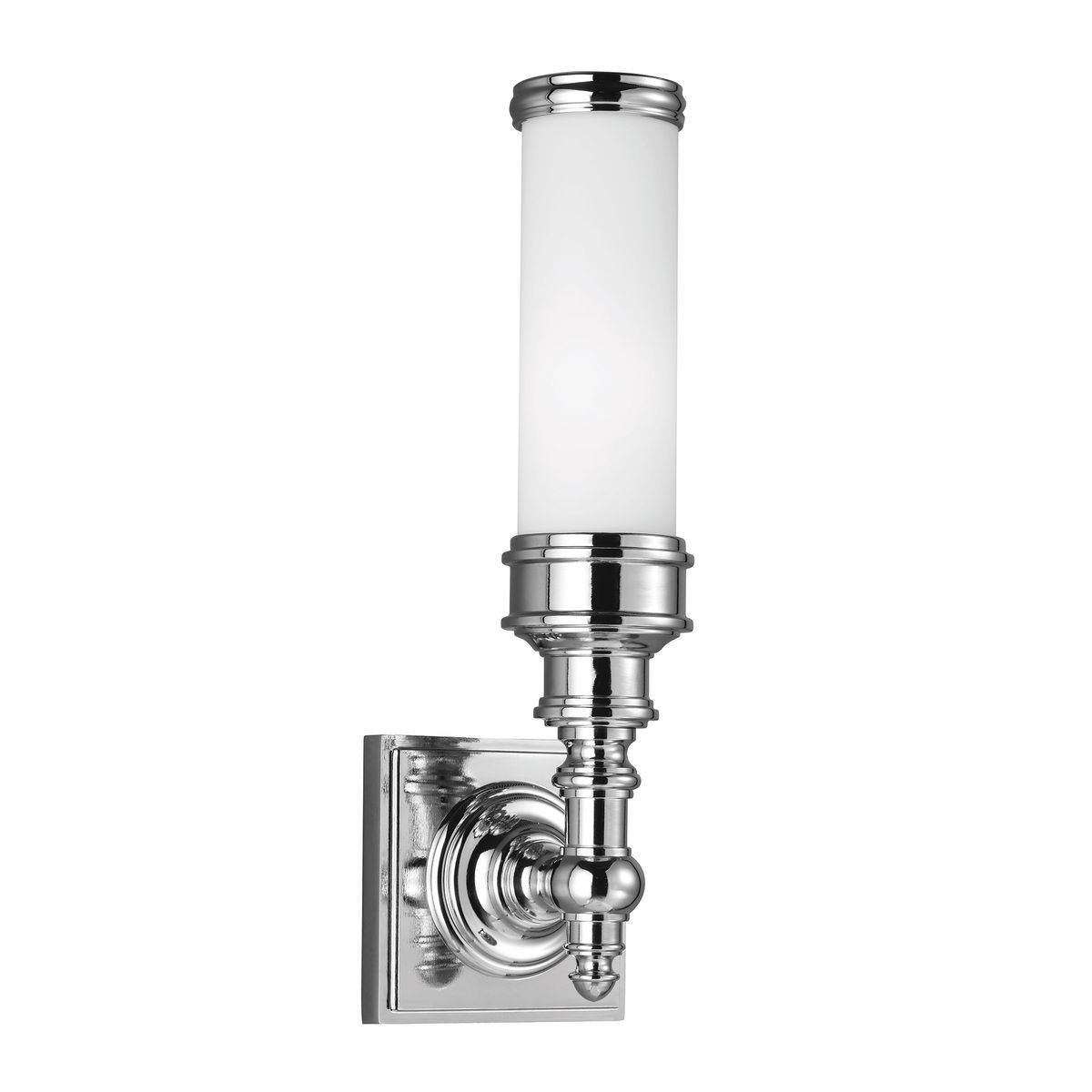 applique salle de bain payne 1x3w led chrome poli