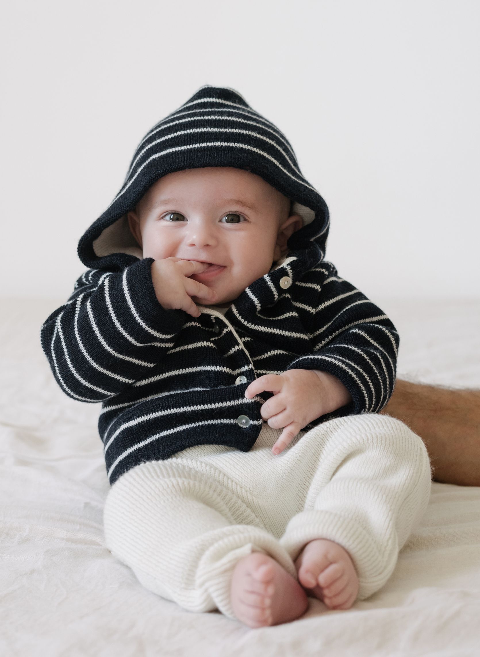Manteau bébé Petits Marins, LA MANUFACTURE DE LAYETTE
