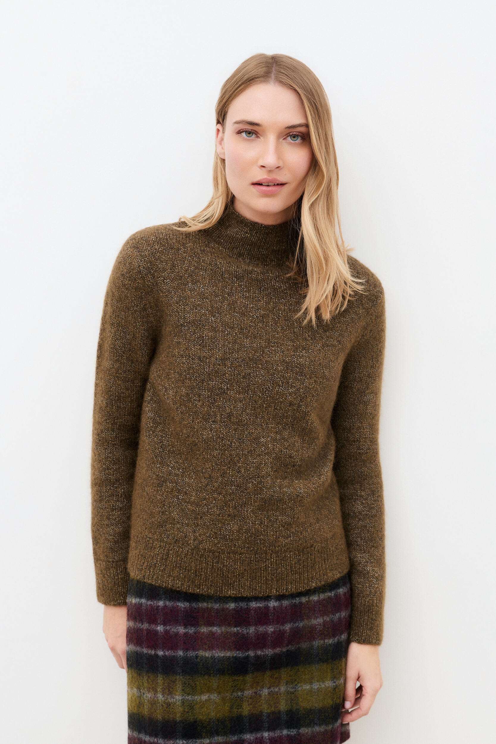 Pull droit col montant MROSINA, CAROLL