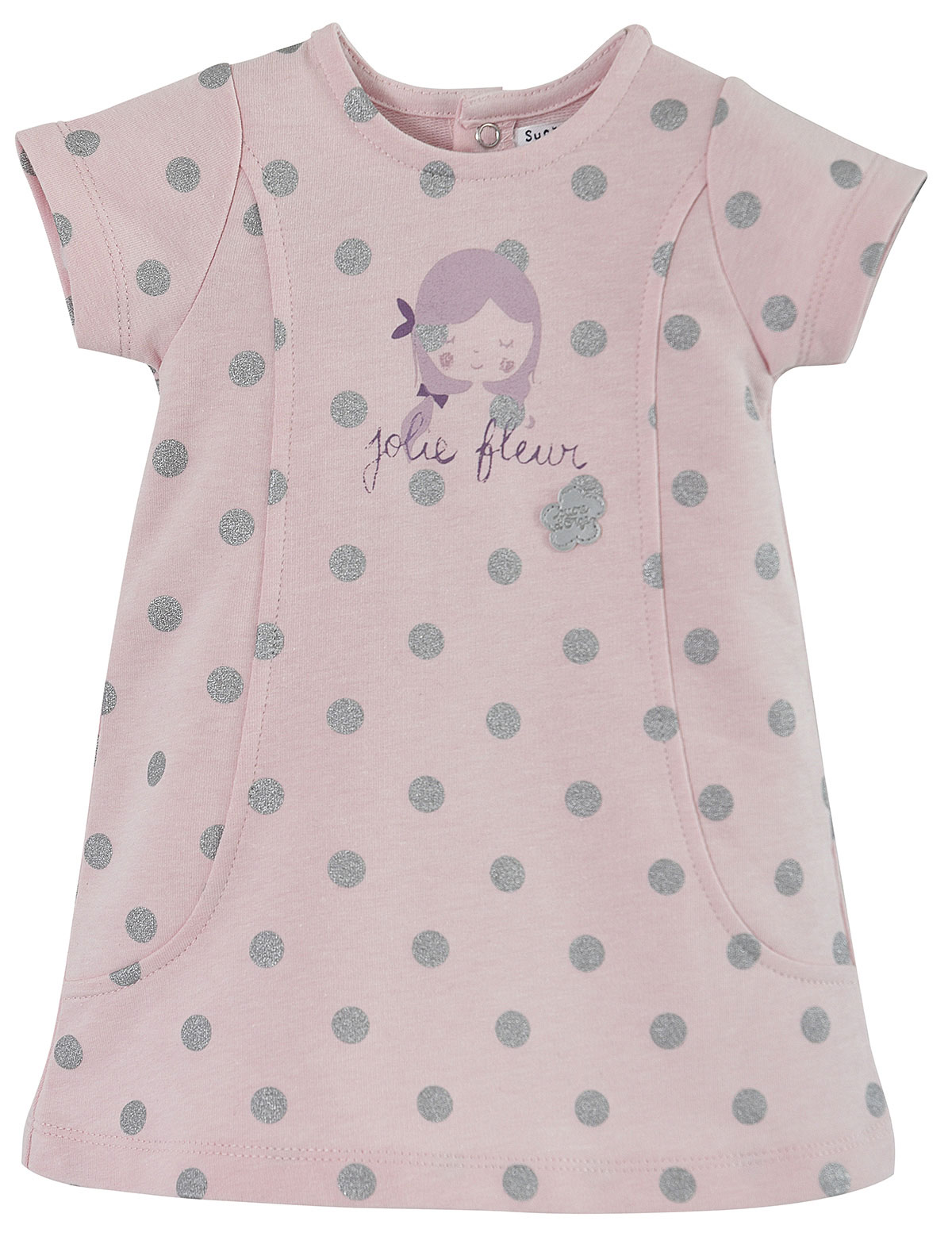 Robe rose a pois, SUCRE D'ORGE
