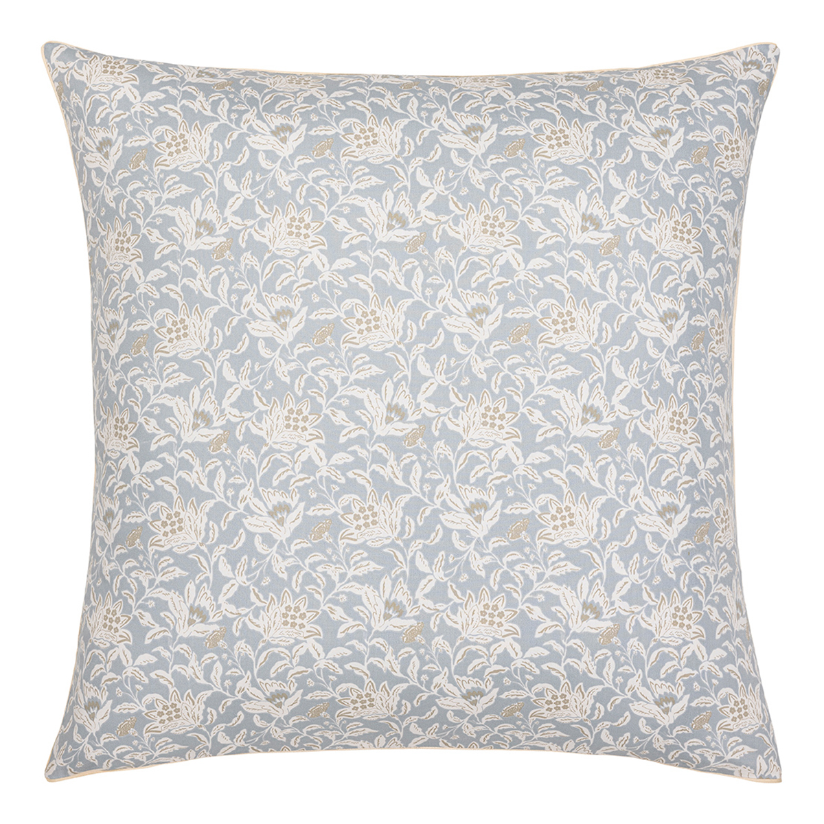 Taie d'oreiller imprimée en percale de coton, ROSÉE SAUVAGE, ESSIX