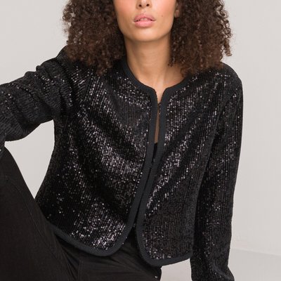 Recycled Sequin Bolero Jacket LA REDOUTE COLLECTIONS