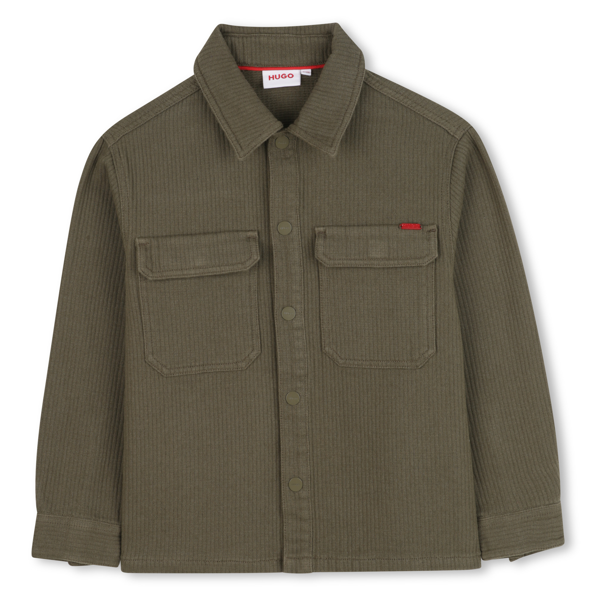 Chemise en velure côtelée, HUGO KIDSWEAR